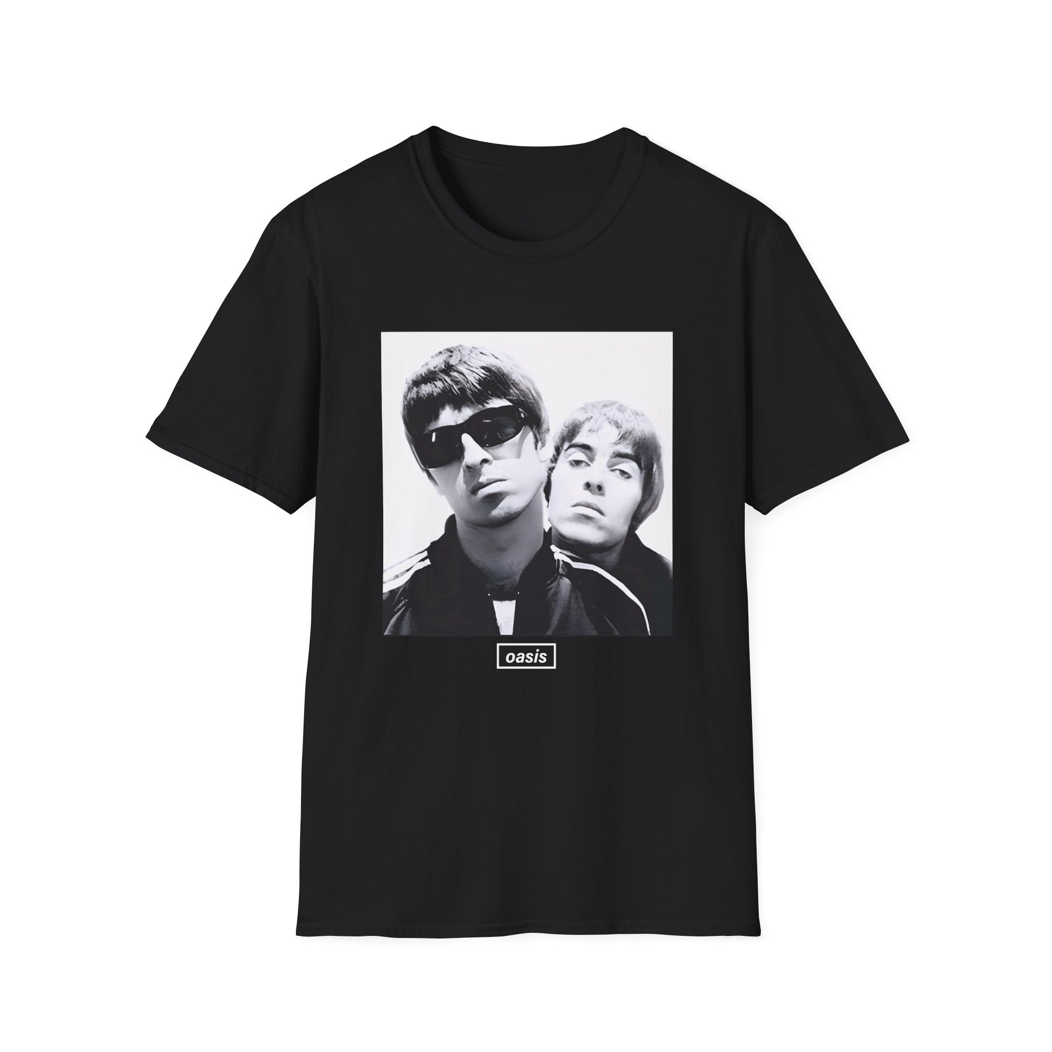 Oasis Liam & Noel Unisex Softstyle T-Shirt