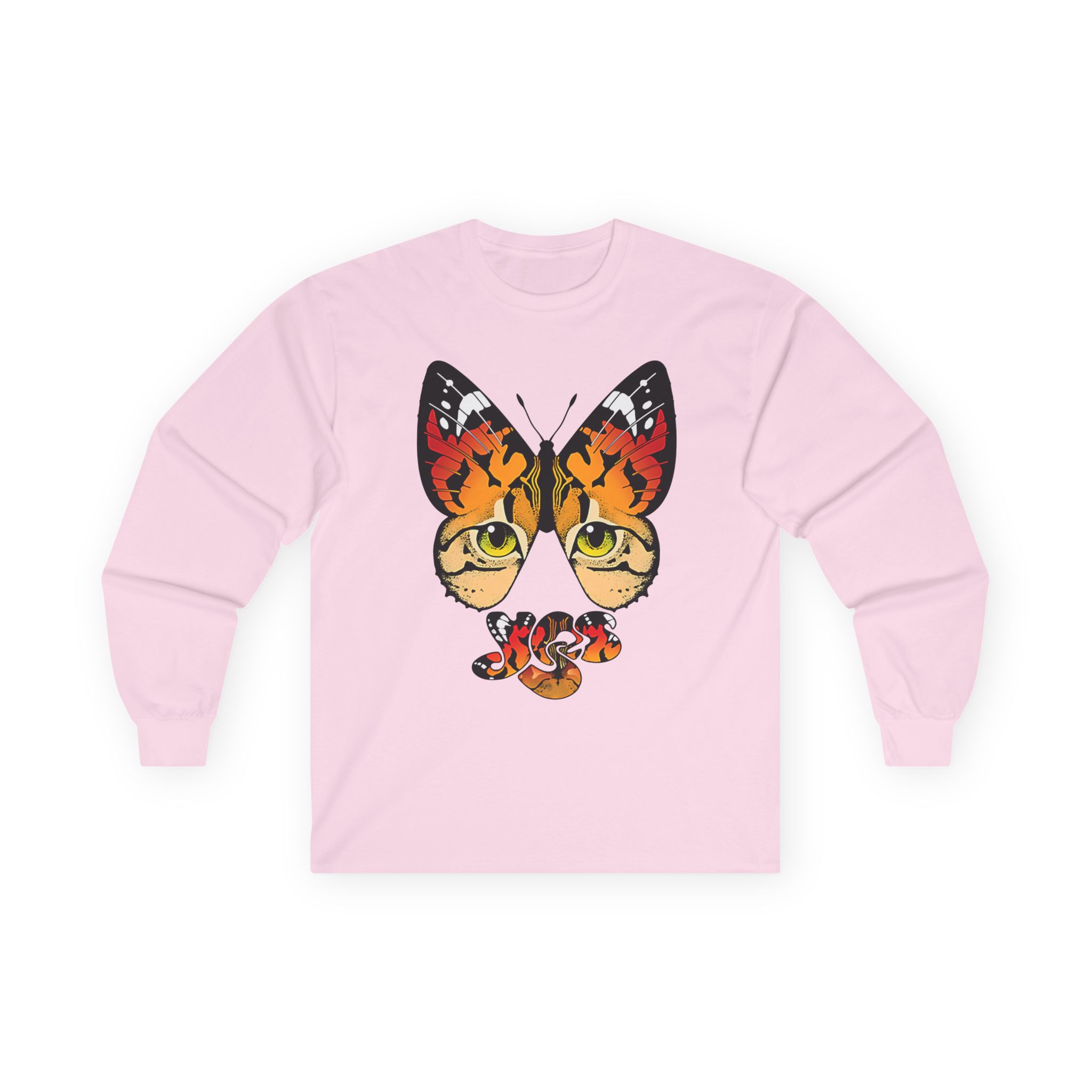 Yes Monarch Eyes Logo Unisex Ultra Cotton Long Sleeve Tee