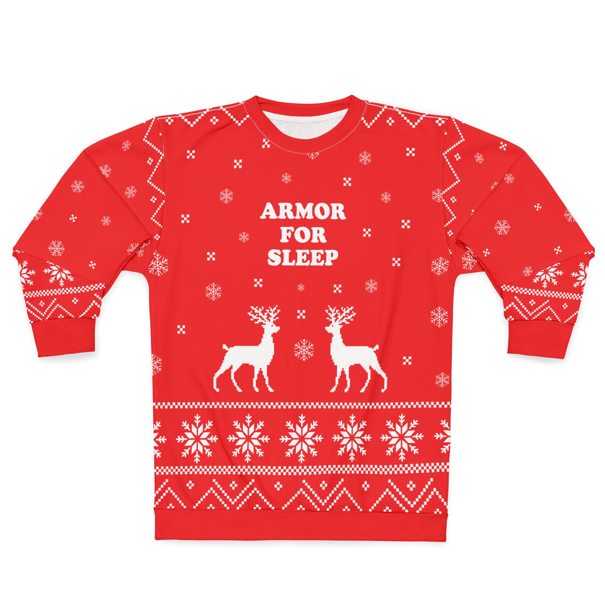 Armor for Sleep Unisex Sweatshirt (AOP)