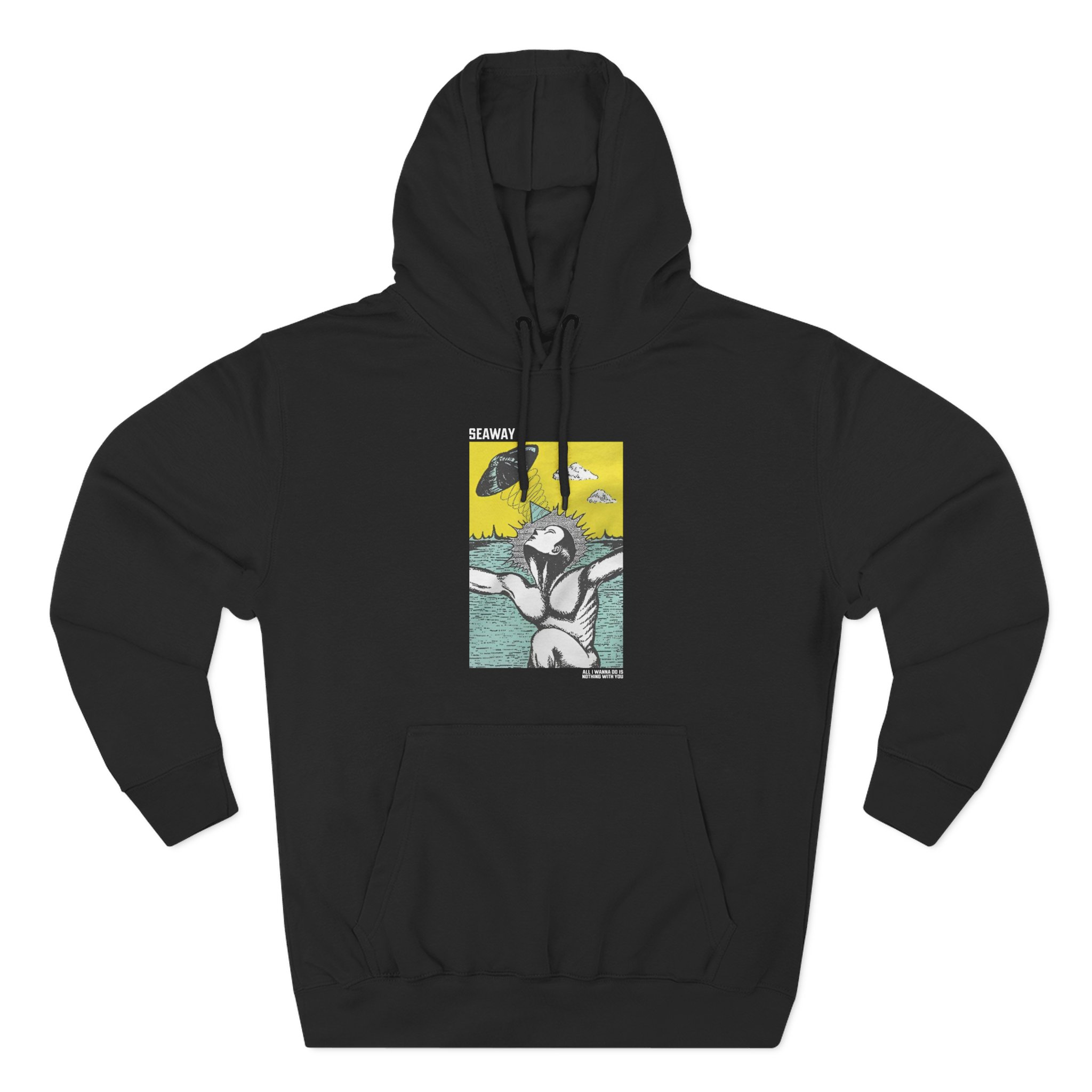 Seaway Earth Three-Panel Fleece Hoodie