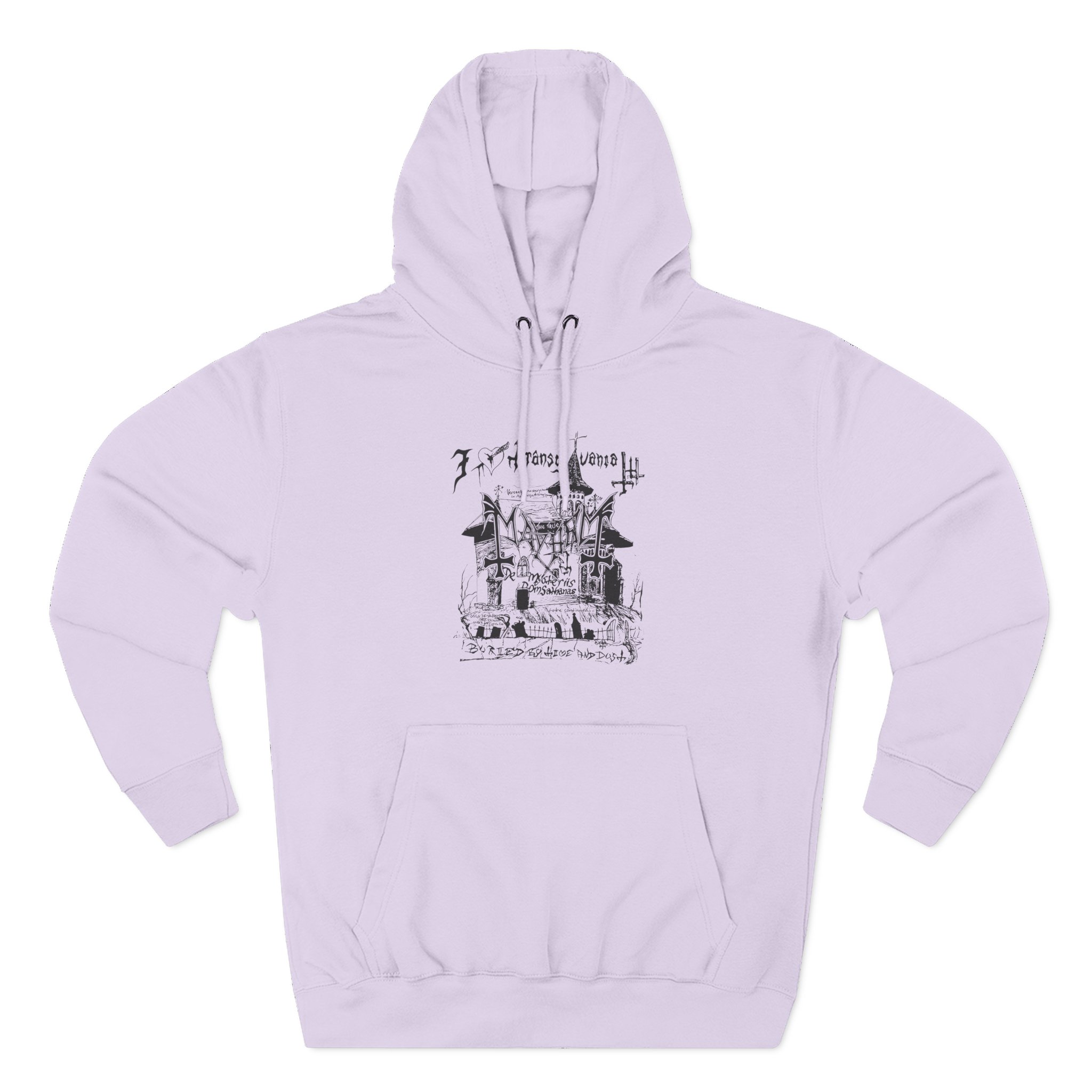 Mayhem Transylvania Three-Panel Fleece Hoodie