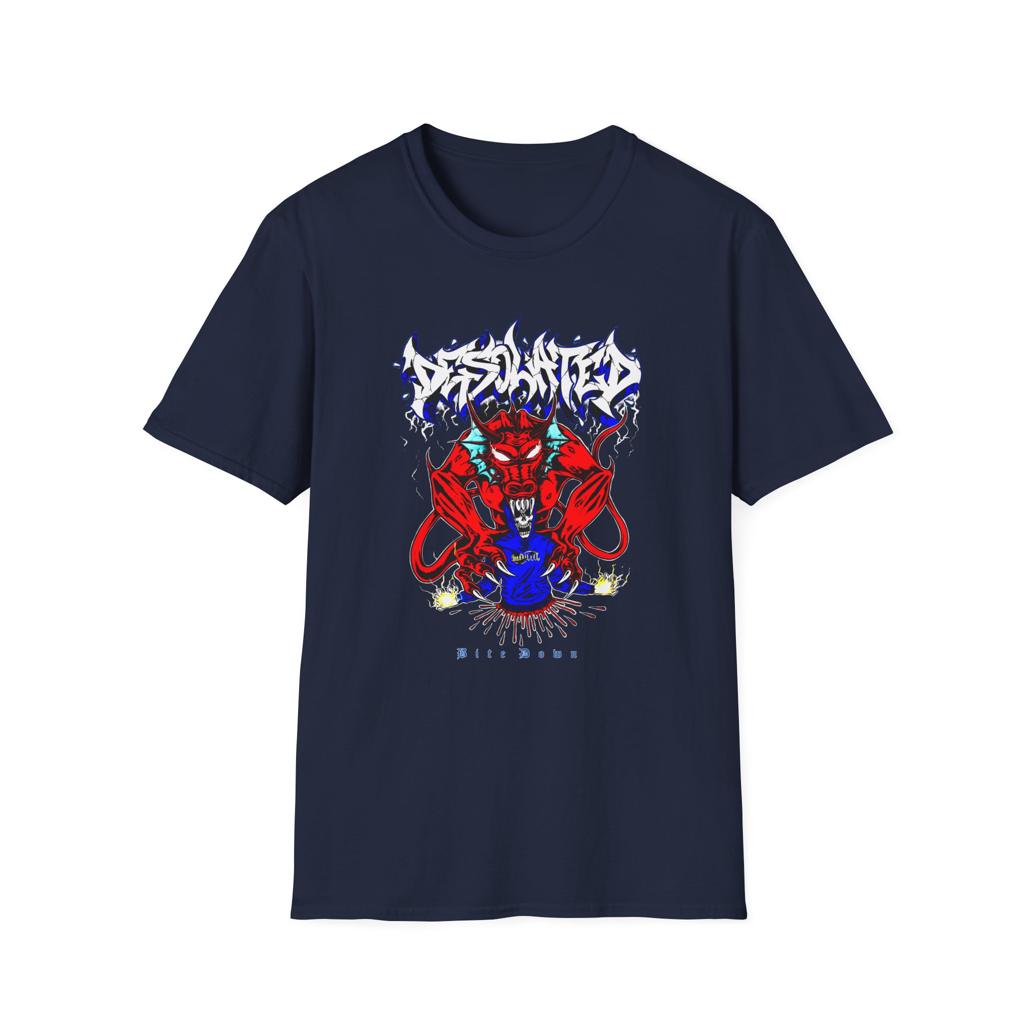 Desolated Devil Unisex Softstyle T-Shirt