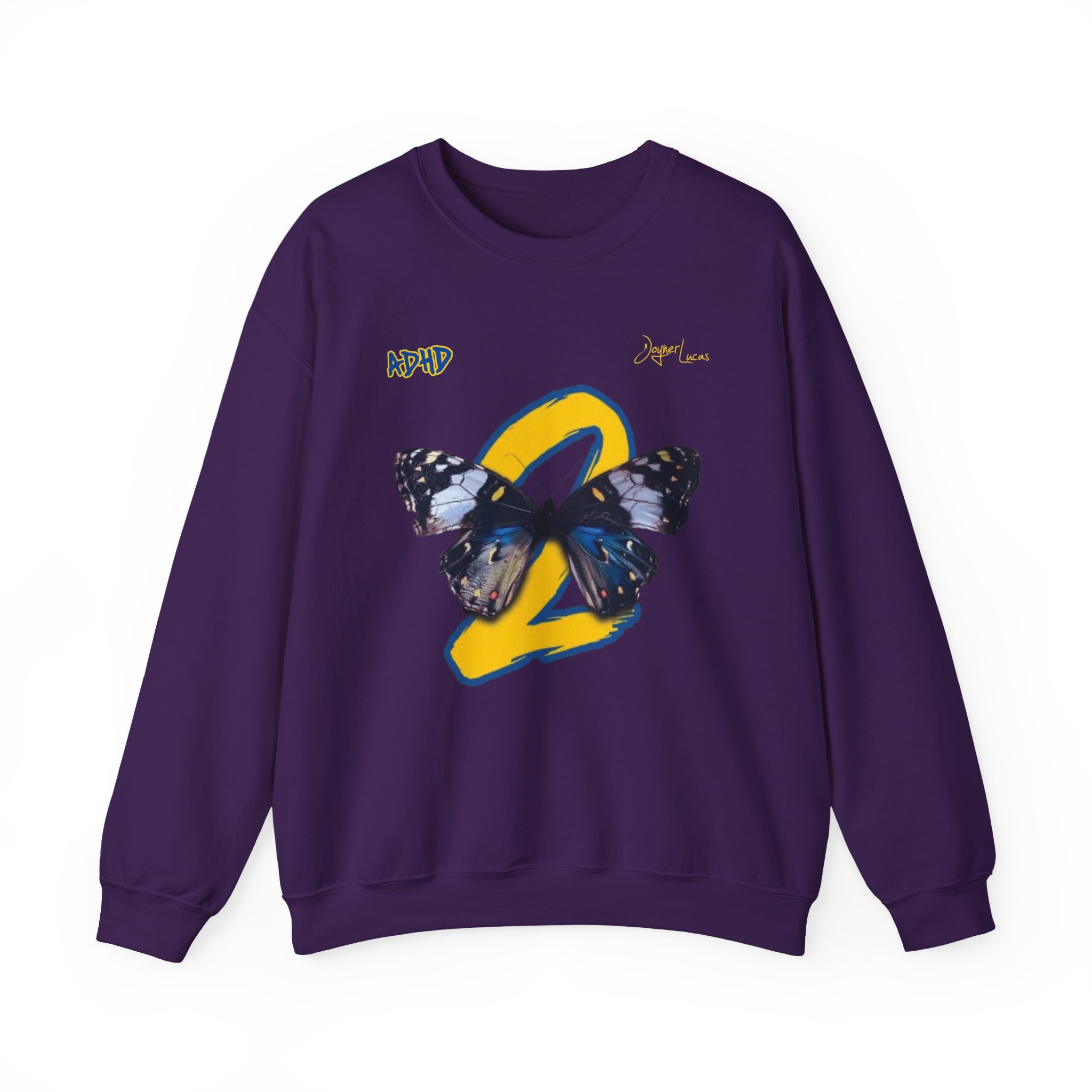 Joyner Lucas 2 Butterfly Unisex Heavy Blendâ„¢ Crewneck Sweatshirt