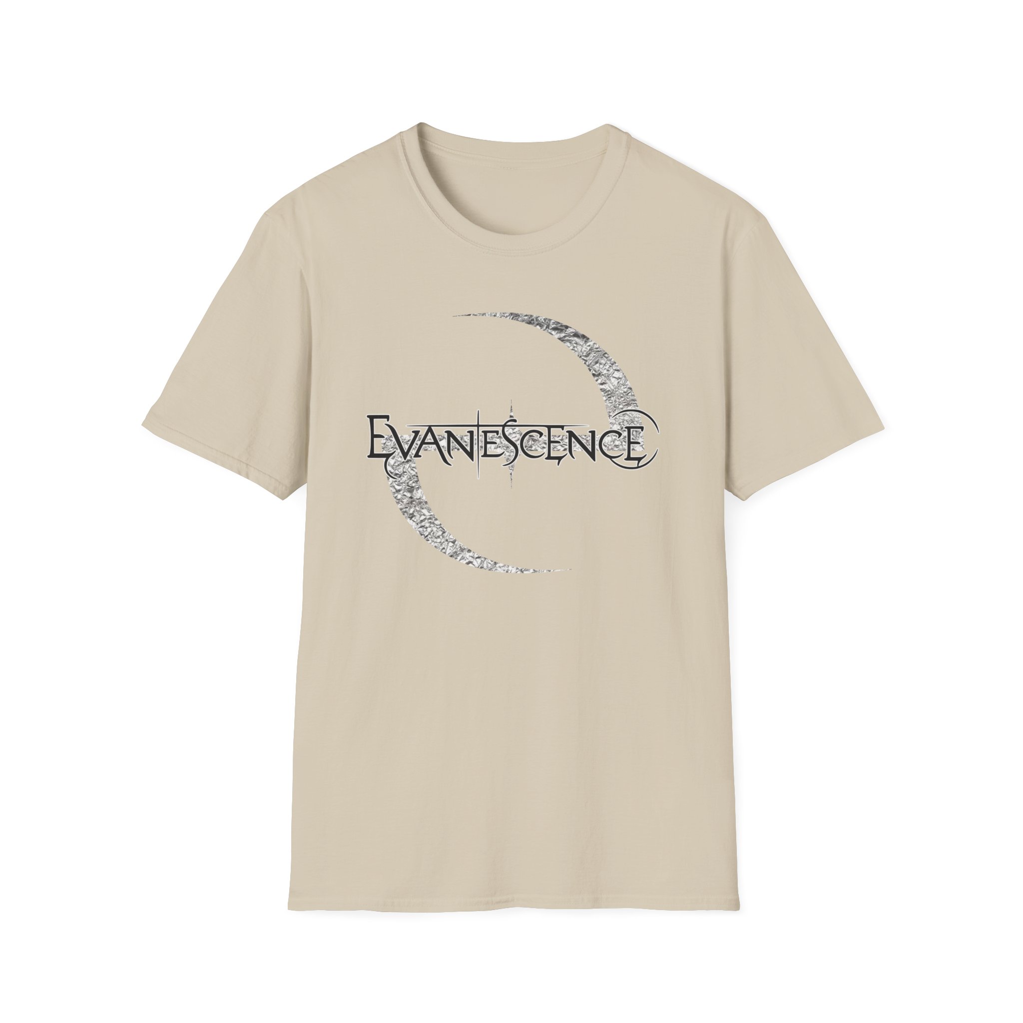 Evanescence Distressed Logo Unisex Softstyle T-Shirt