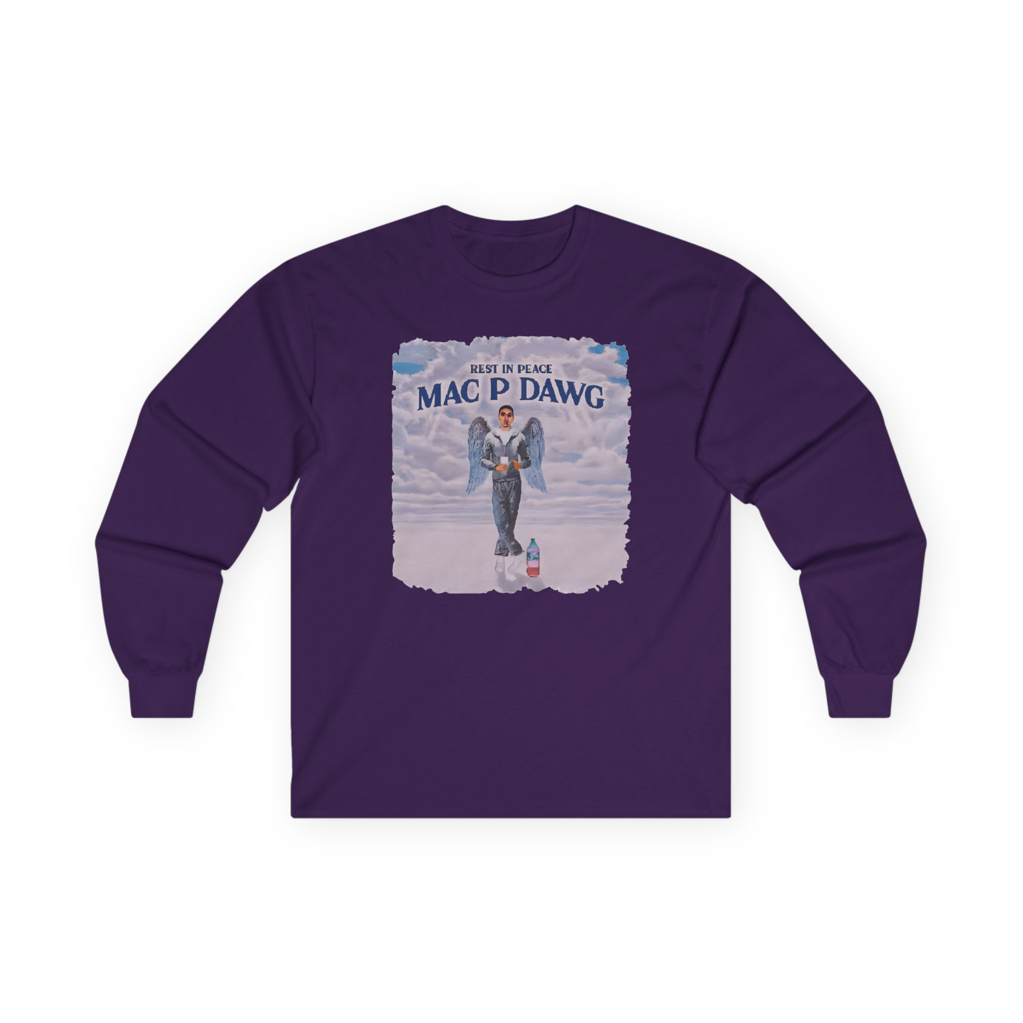 Ohgeesy Mac P Angel Unisex Ultra Cotton Long Sleeve Tee