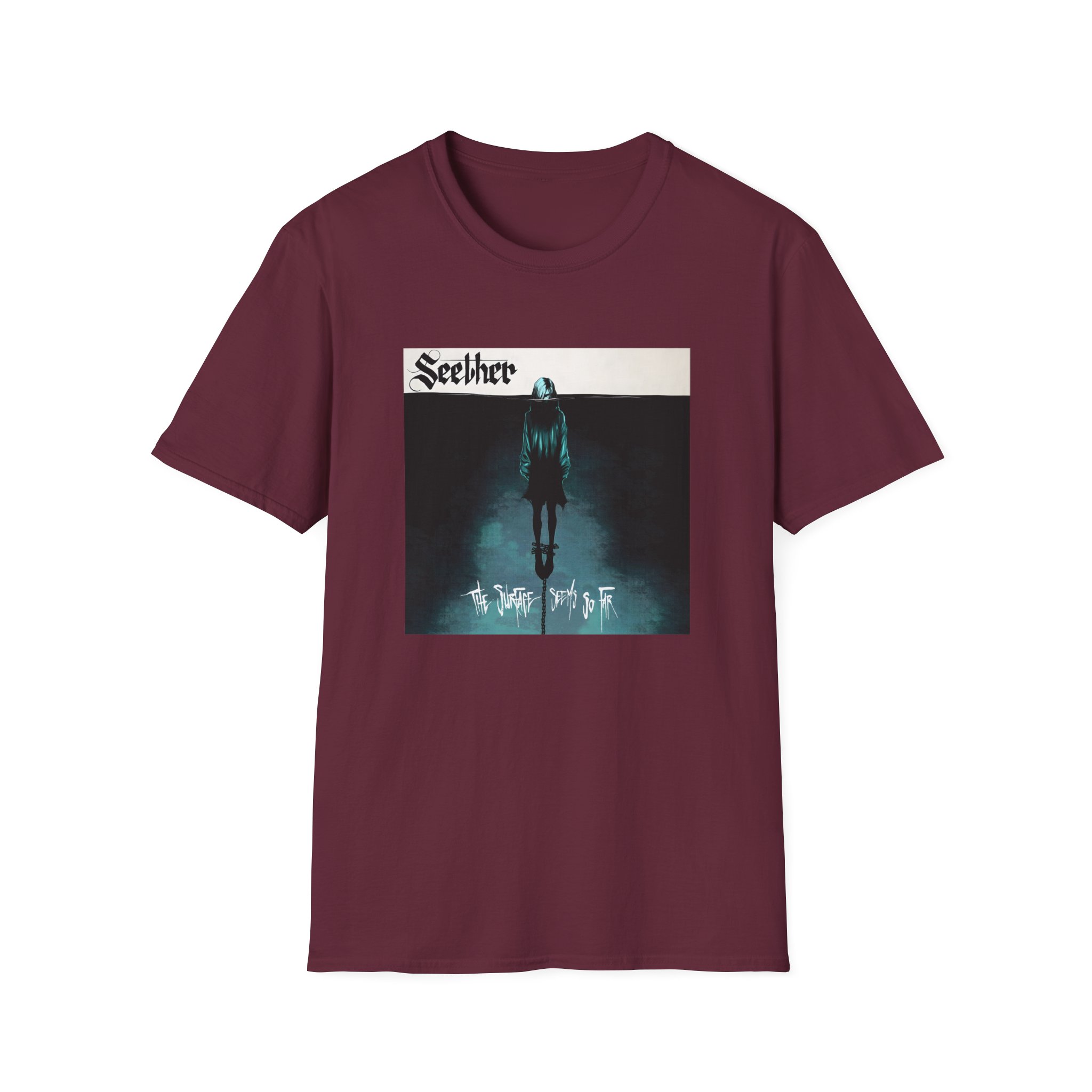 Seether the Surface Seems So Far Unisex Softstyle T-Shirt