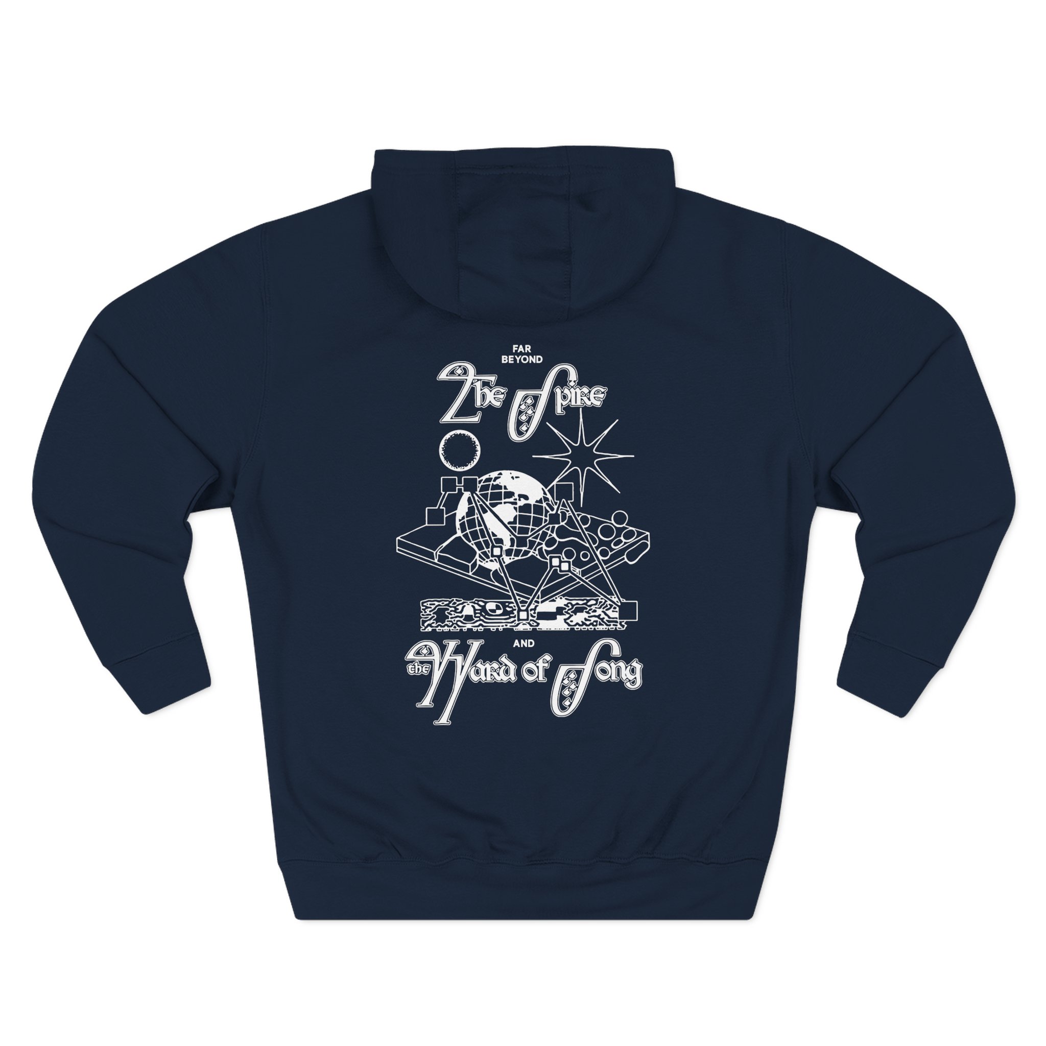 Cloakroom the Spire and Ward of Song Three-Panel Fleece Hoodie