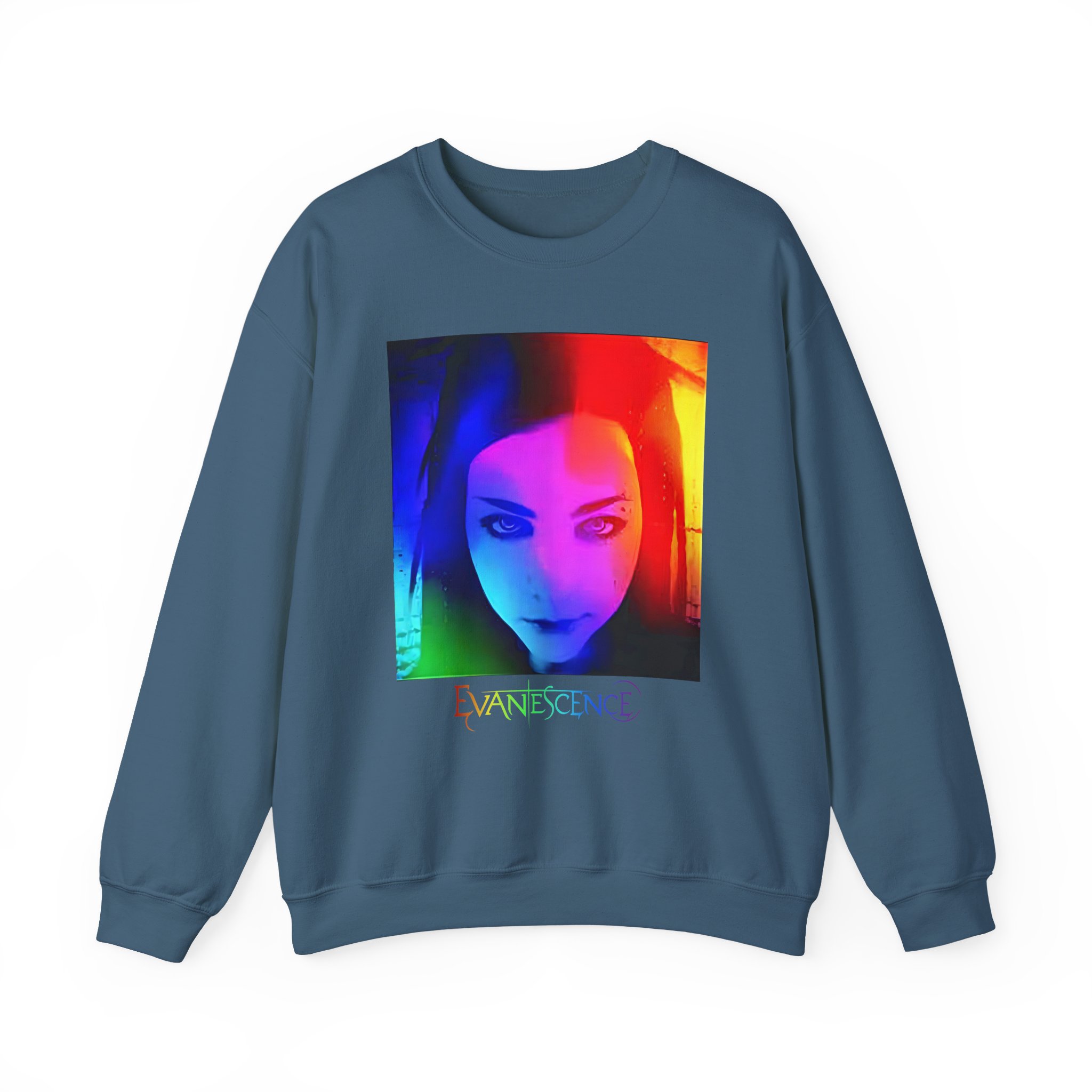 Evanescence Gradient Fallen Album Unisex Heavy Blendâ„¢ Crewneck Sweatshirt