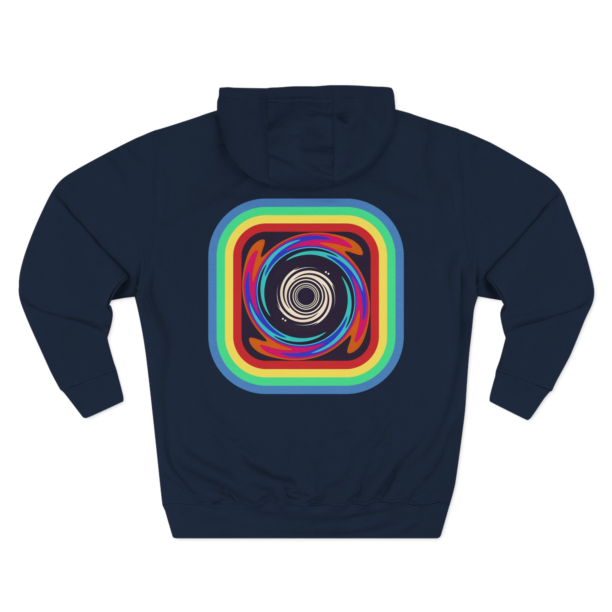 Mersiv Tan Chicago Three-Panel Fleece Hoodie