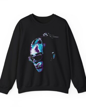 Young Miko Face Unisex Heavy Blend™ Crewneck Sweatshirt