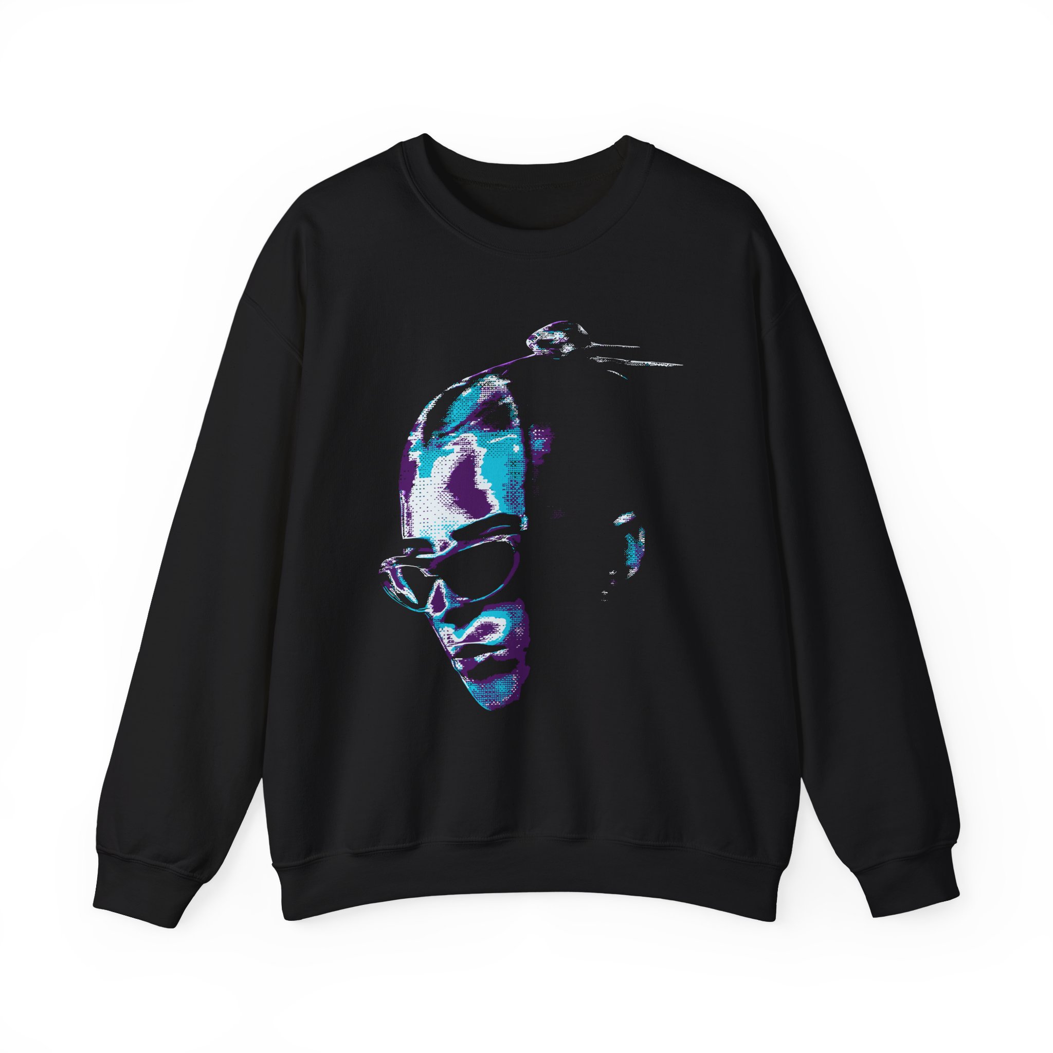 Young Miko Face Unisex Heavy Blendâ„¢ Crewneck Sweatshirt