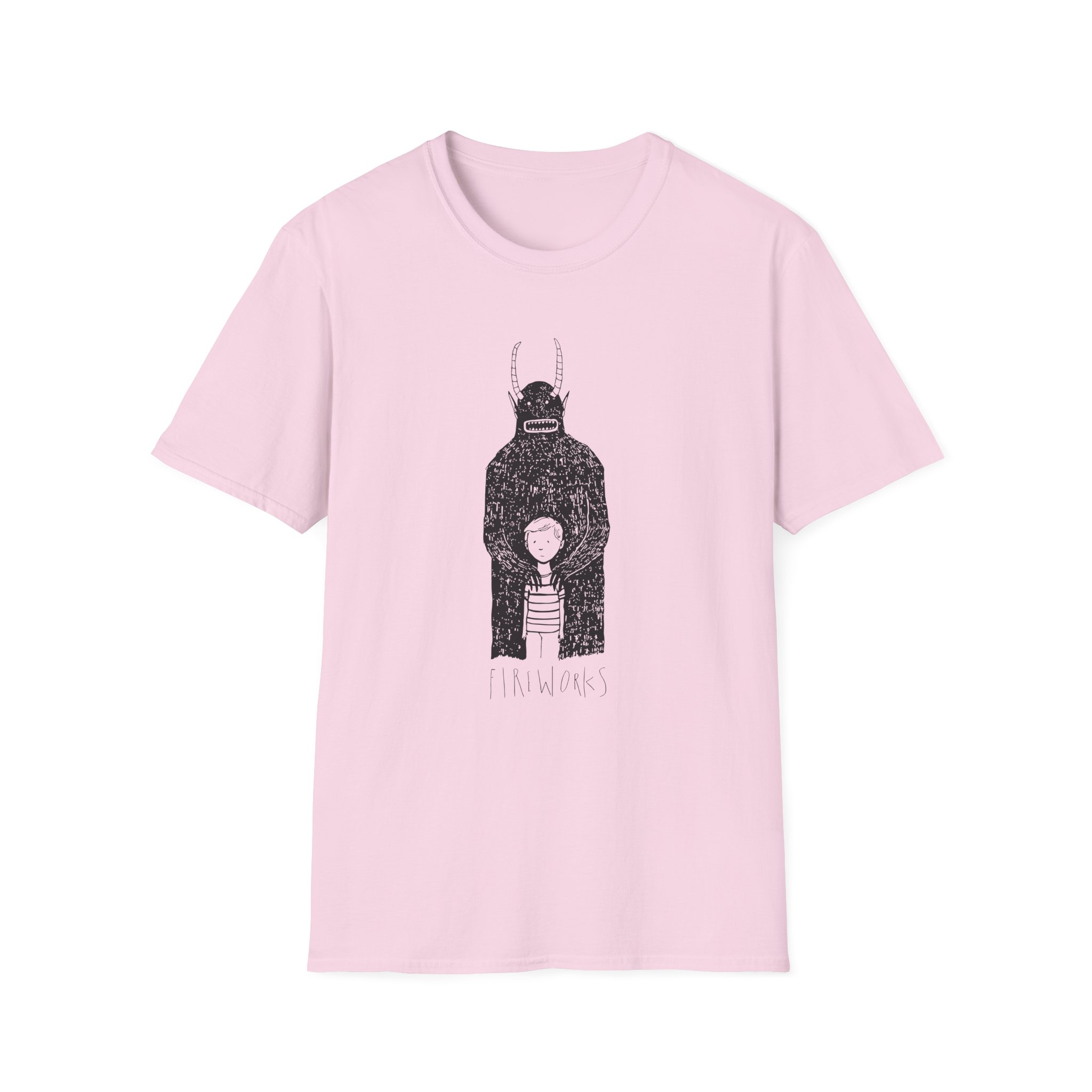 Fireworks Monster Unisex Softstyle T-Shirt