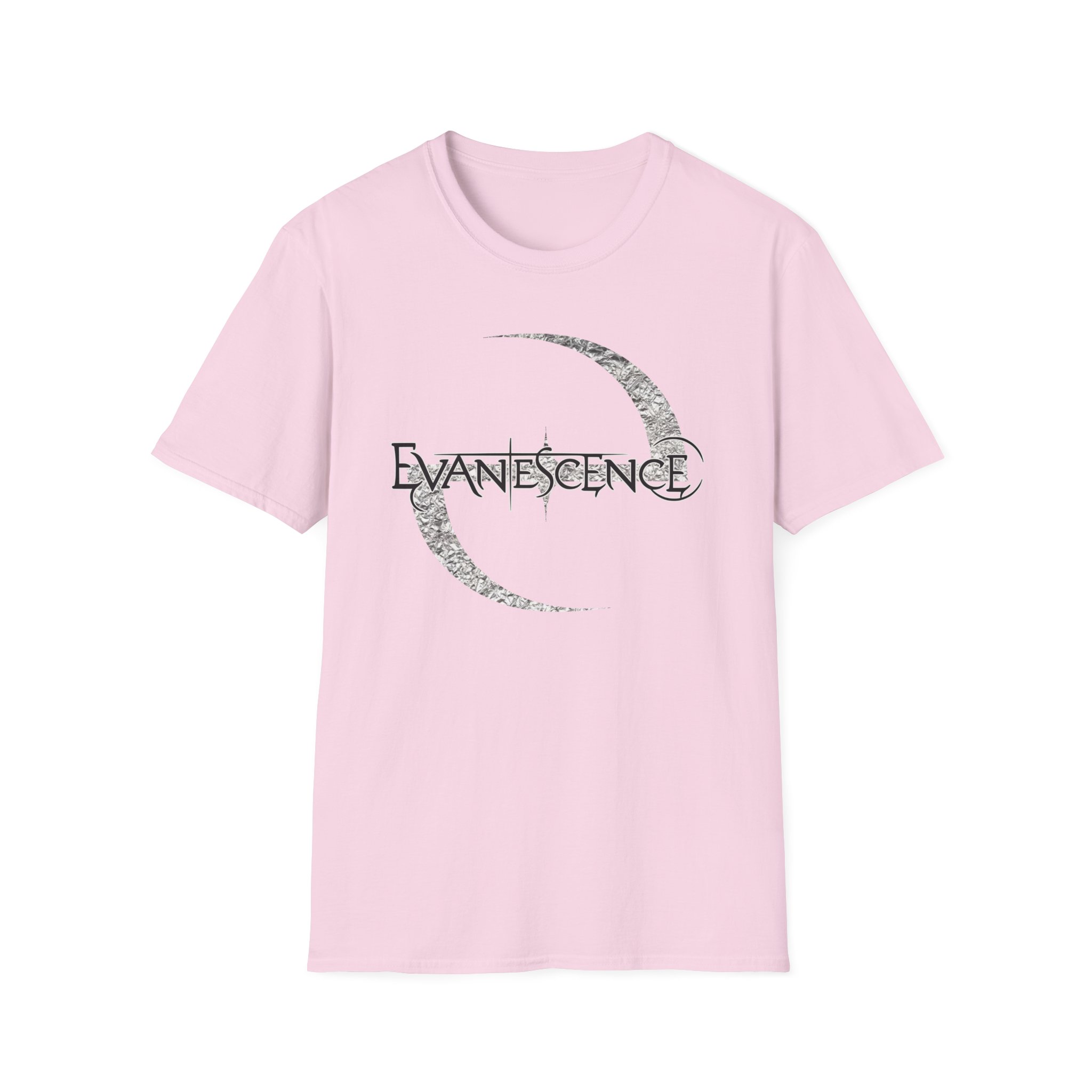 Evanescence Distressed Logo Unisex Softstyle T-Shirt