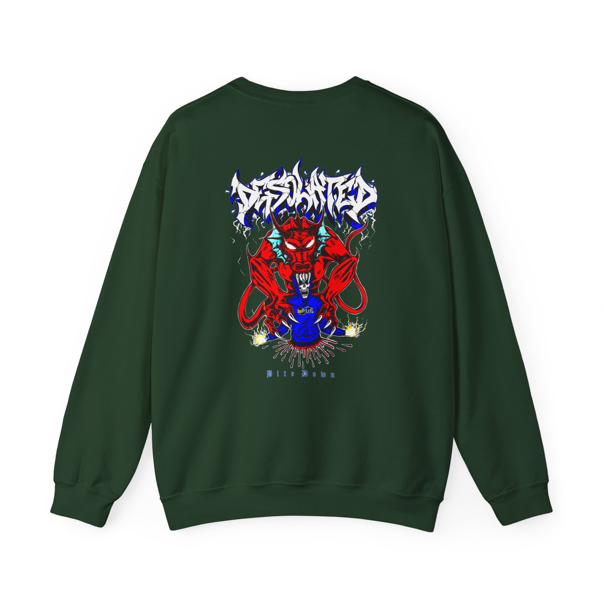 Desolated Devil Unisex Heavy Blendâ„¢ Crewneck Sweatshirt