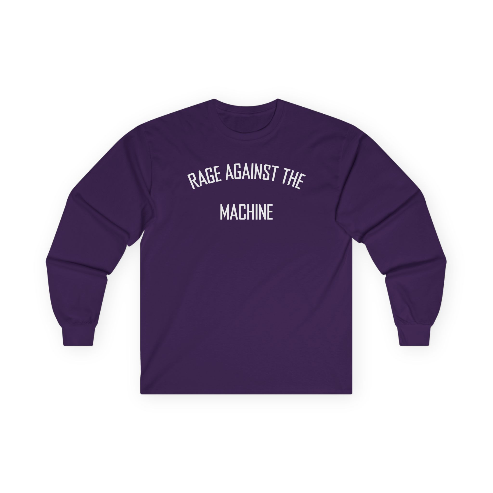 Rage Against the Machine Ratm Text Unisex Ultra Cotton Long Sleeve Tee
