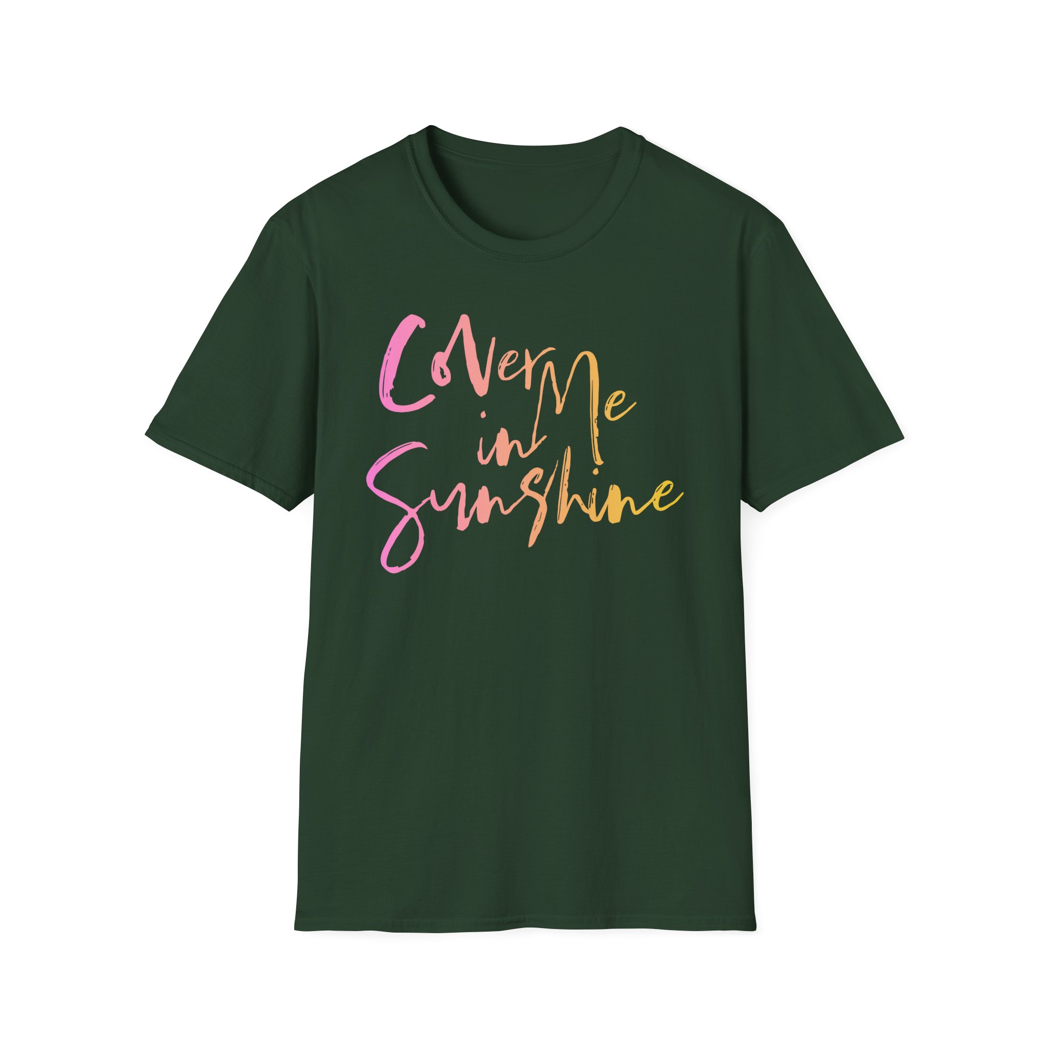 P!nk Gradient Cover Me in Sunshine Unisex Softstyle T-Shirt
