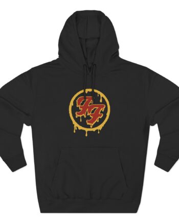Foo Fighters Studio 666 Logo Three-Panel Fleece Hoodie