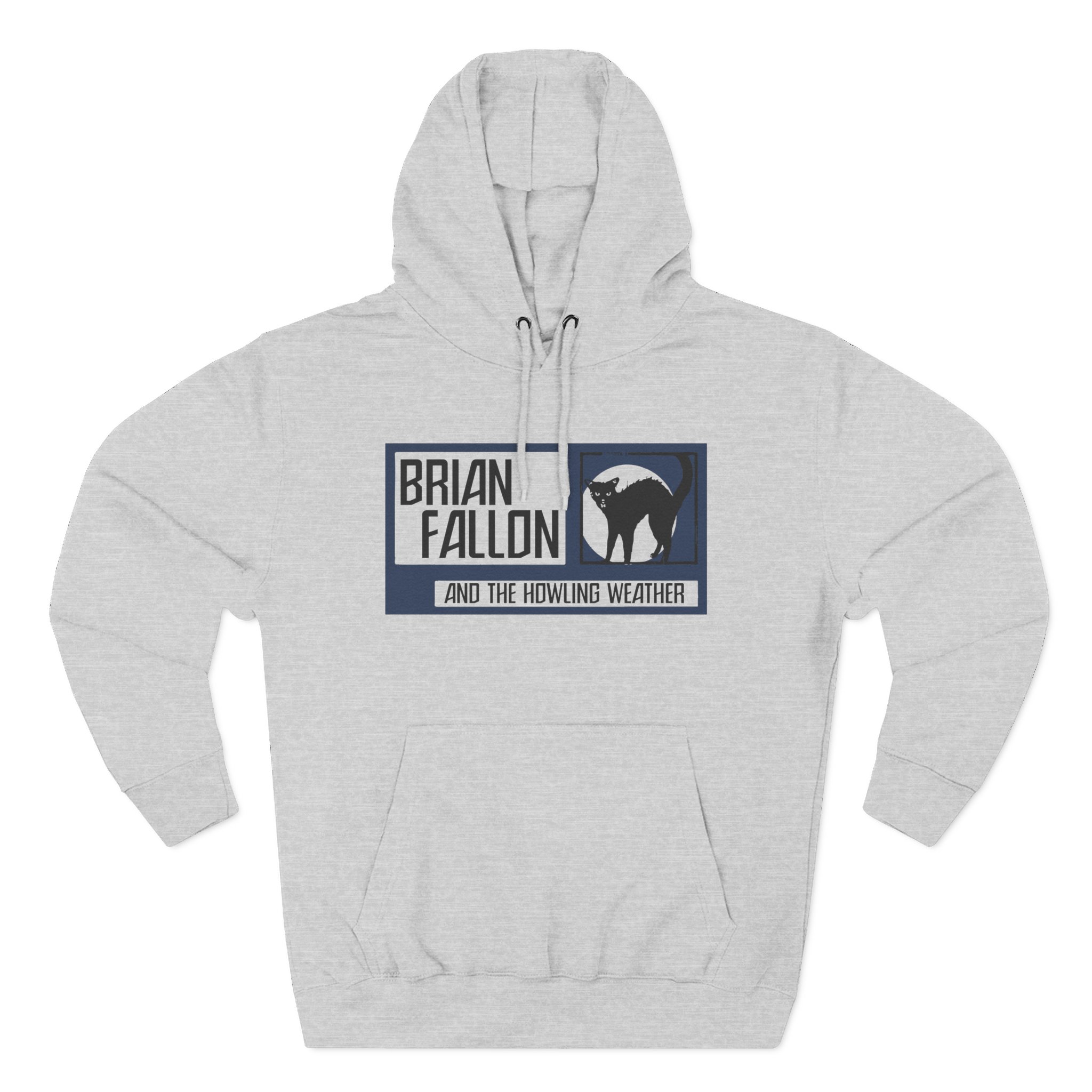 Brian Fallon Cat Three-Panel Fleece Hoodie