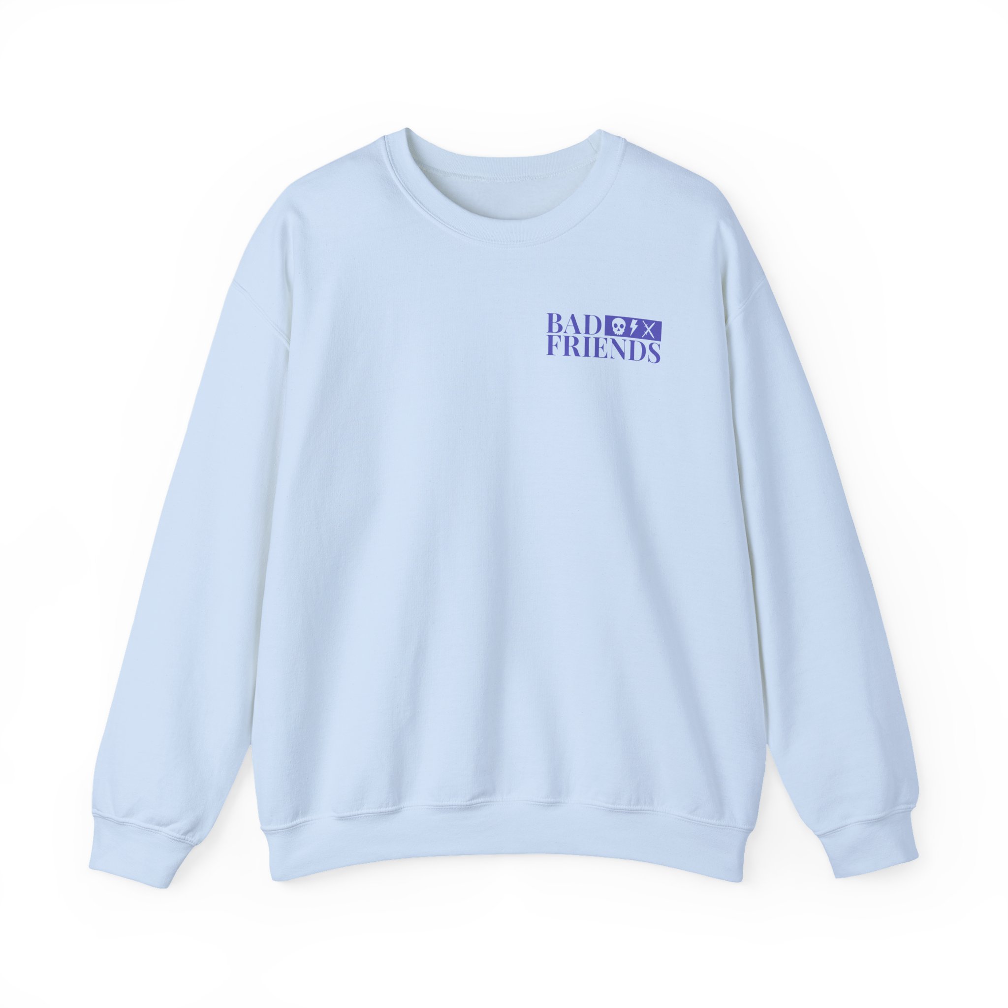 Bad Friends Rudy and Her Knives Lavender Unisex Heavy Blendâ„¢ Crewneck Sweatshirt