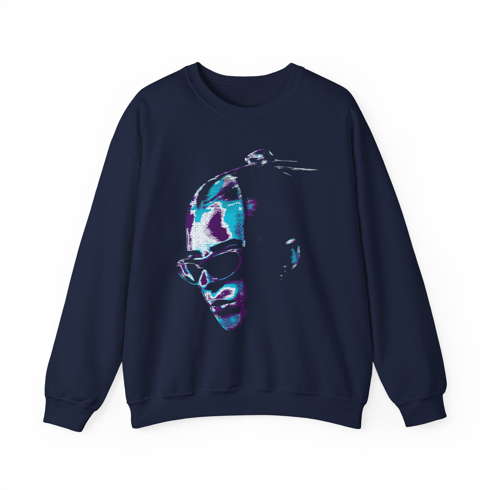 Young Miko Face Unisex Heavy Blendâ„¢ Crewneck Sweatshirt