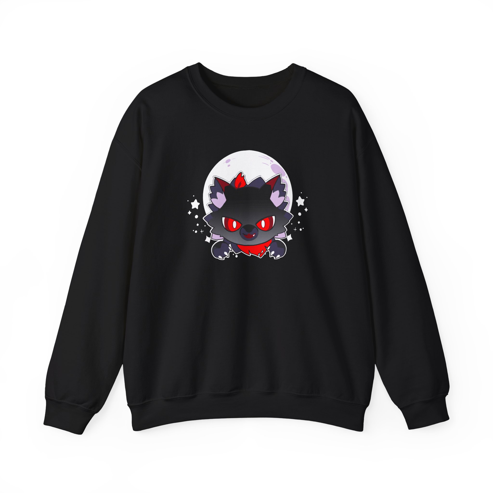 Aphmau Werewolf Cat Unisex Heavy Blendâ„¢ Crewneck Sweatshirt