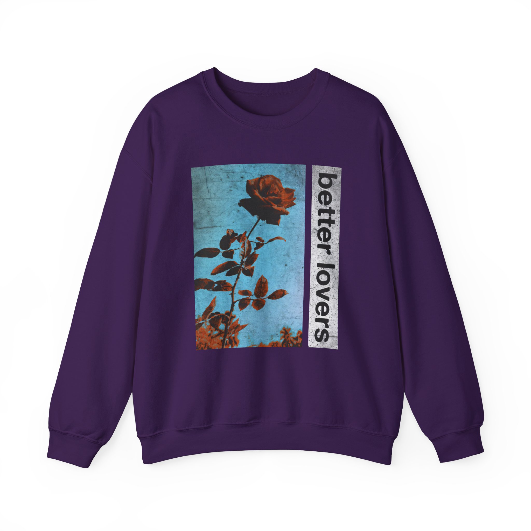 Better Lovers Flowers Unisex Heavy Blendâ„¢ Crewneck Sweatshirt