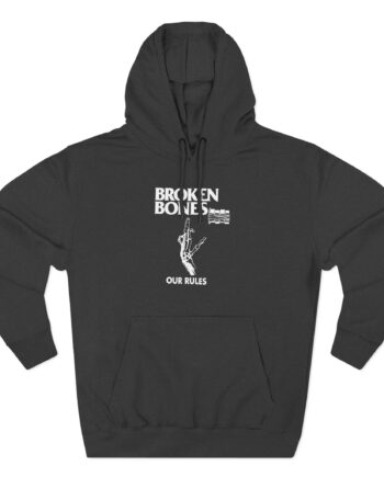Broken Bones The Henry Three-Panel Fleece Hoodie
