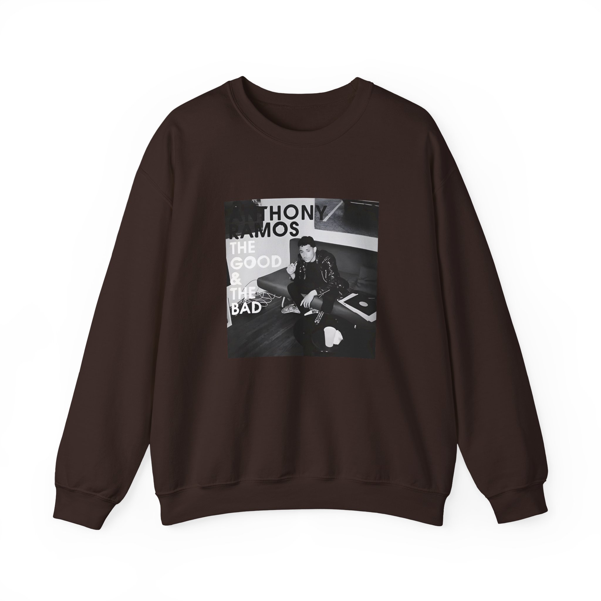 Anthony Ramos the Good & the Bad Album Unisex Heavy Blendâ„¢ Crewneck Sweatshirt
