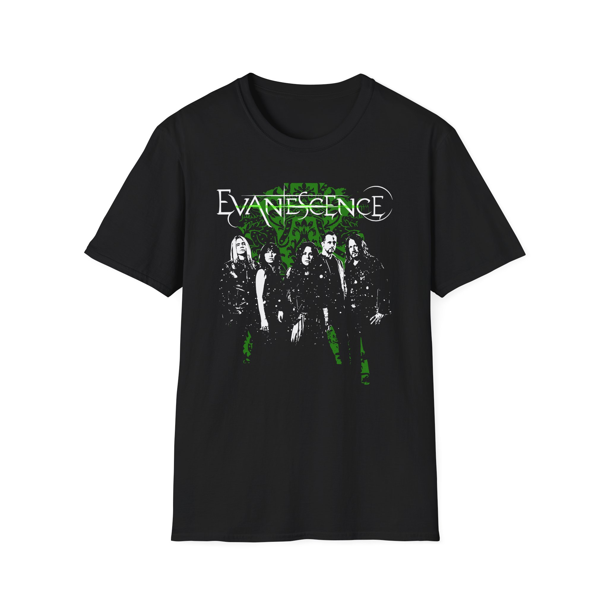 Evanescence Group Photo Unisex Softstyle T-Shirt