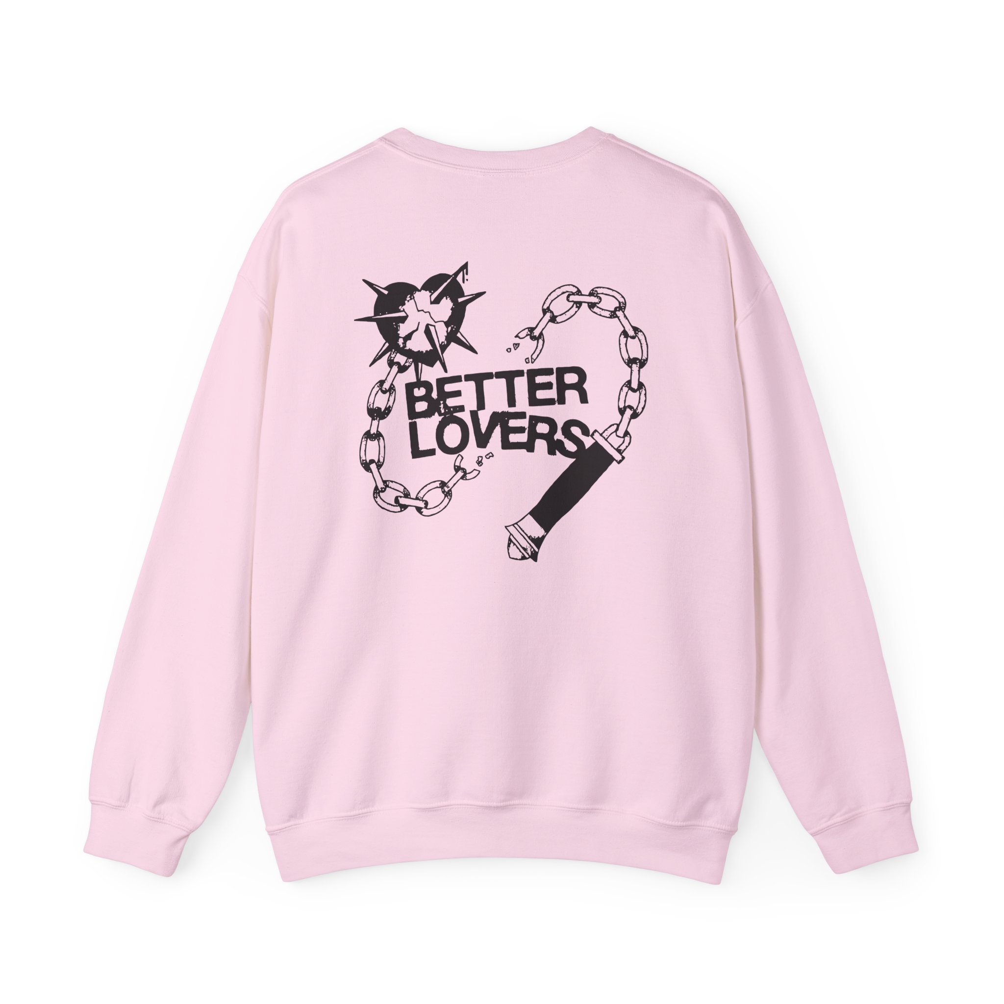 Better Lovers Love Hurts Unisex Heavy Blendâ„¢ Crewneck Sweatshirt