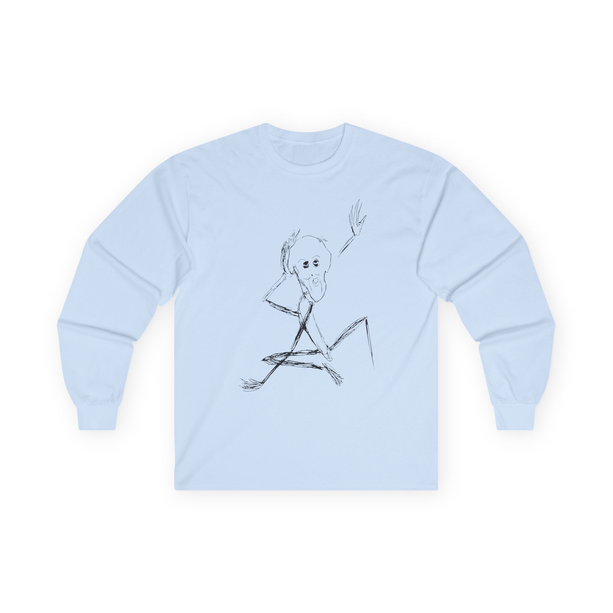 Kurt Cobain Thin Man 2 Unisex Ultra Cotton Long Sleeve Tee