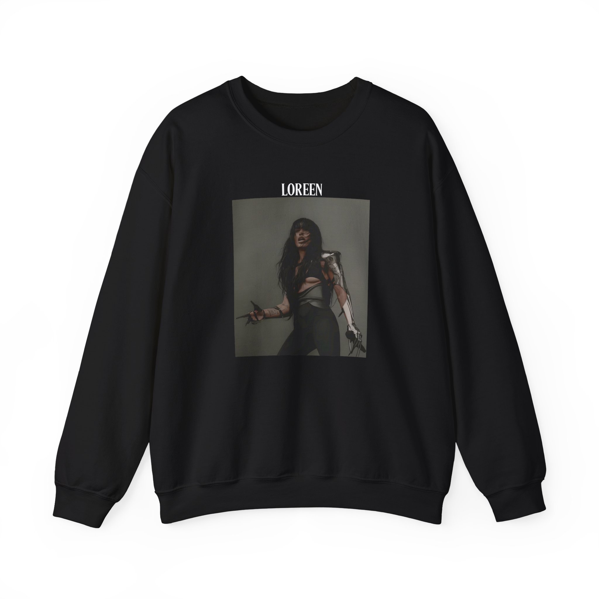 Loreen Photo Unisex Heavy Blendâ„¢ Crewneck Sweatshirt