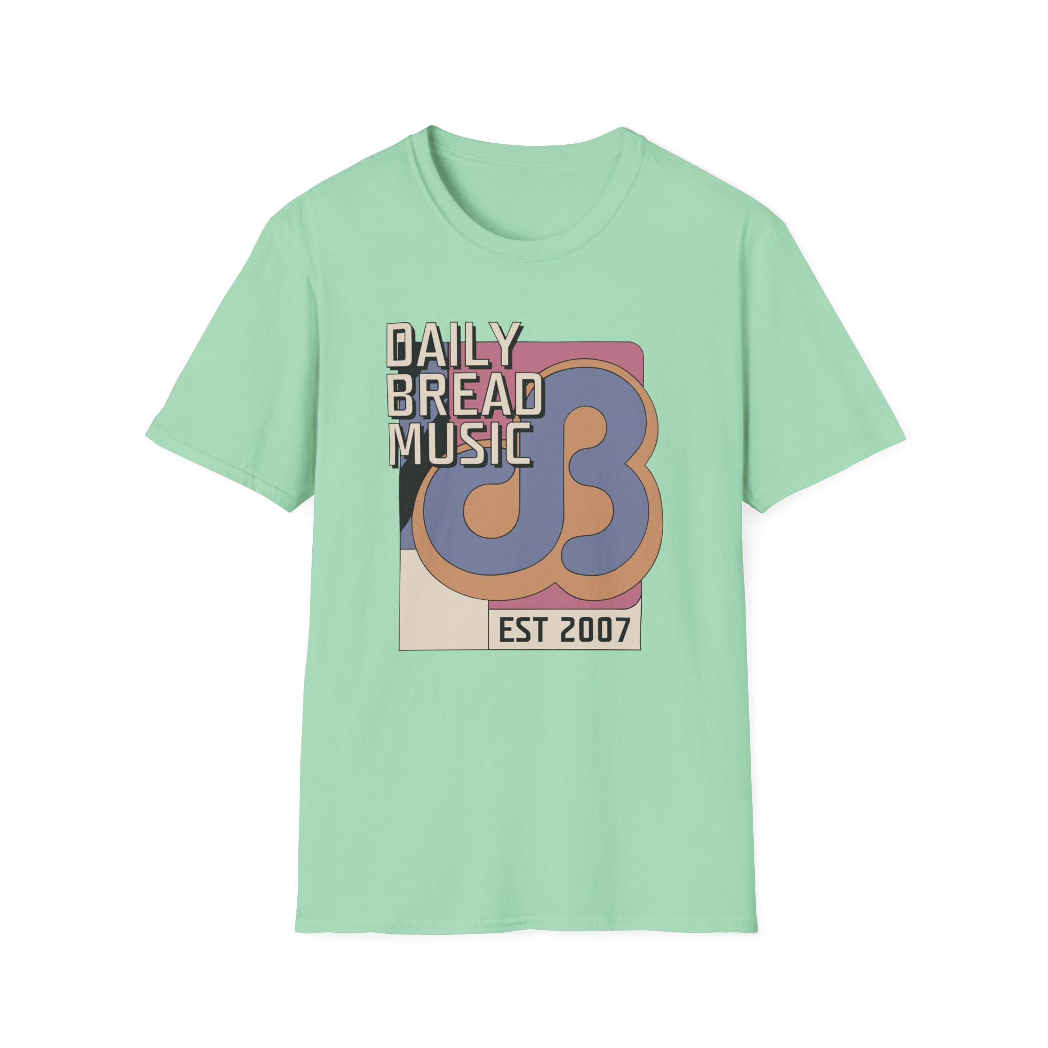 Daily Bread Retro Icon Unisex Softstyle T-Shirt