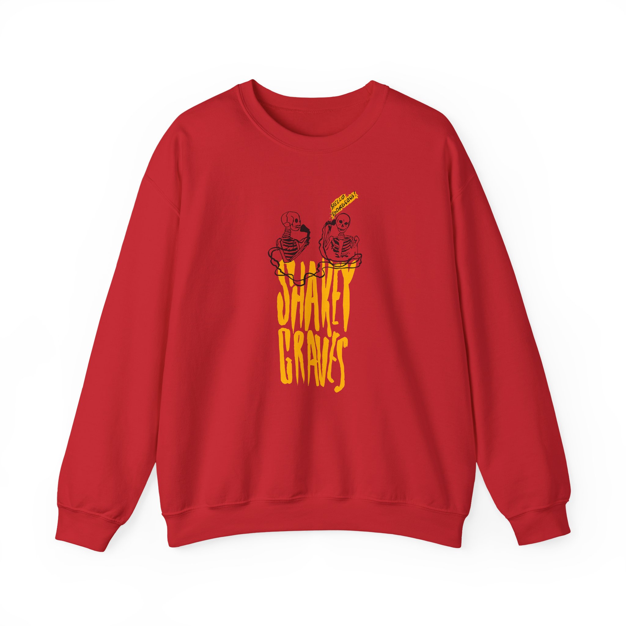 Shakey Graves Hello Gorgeous? Unisex Heavy Blendâ„¢ Crewneck Sweatshirt