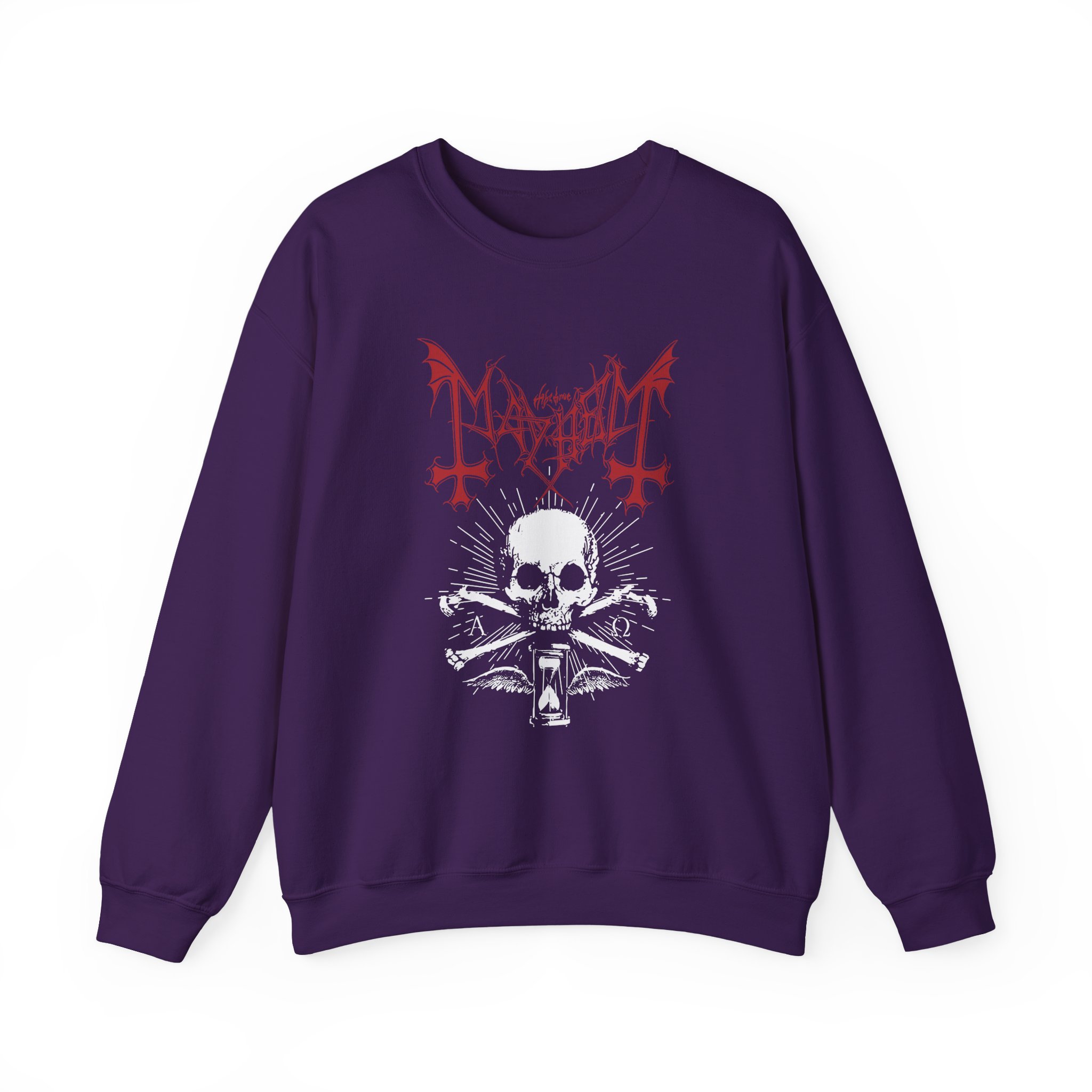 Mayhem Skull Snake Unisex Heavy Blendâ„¢ Crewneck Sweatshirt