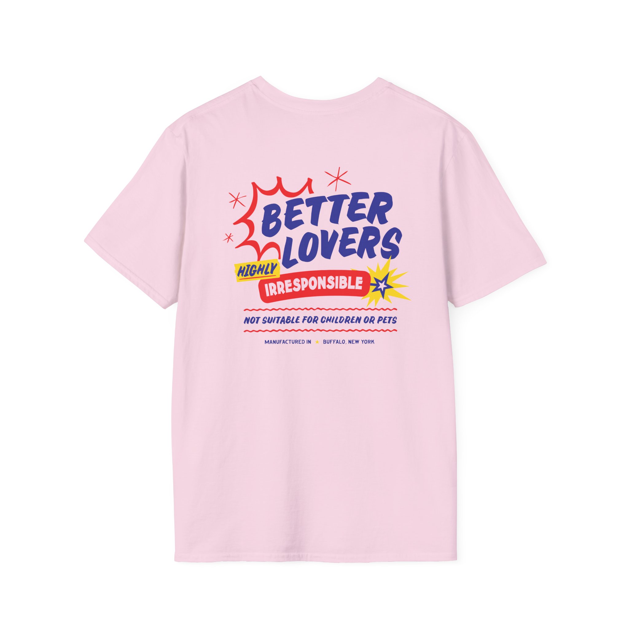 Better Lovers Not Suitable for Children Unisex Softstyle T-Shirt