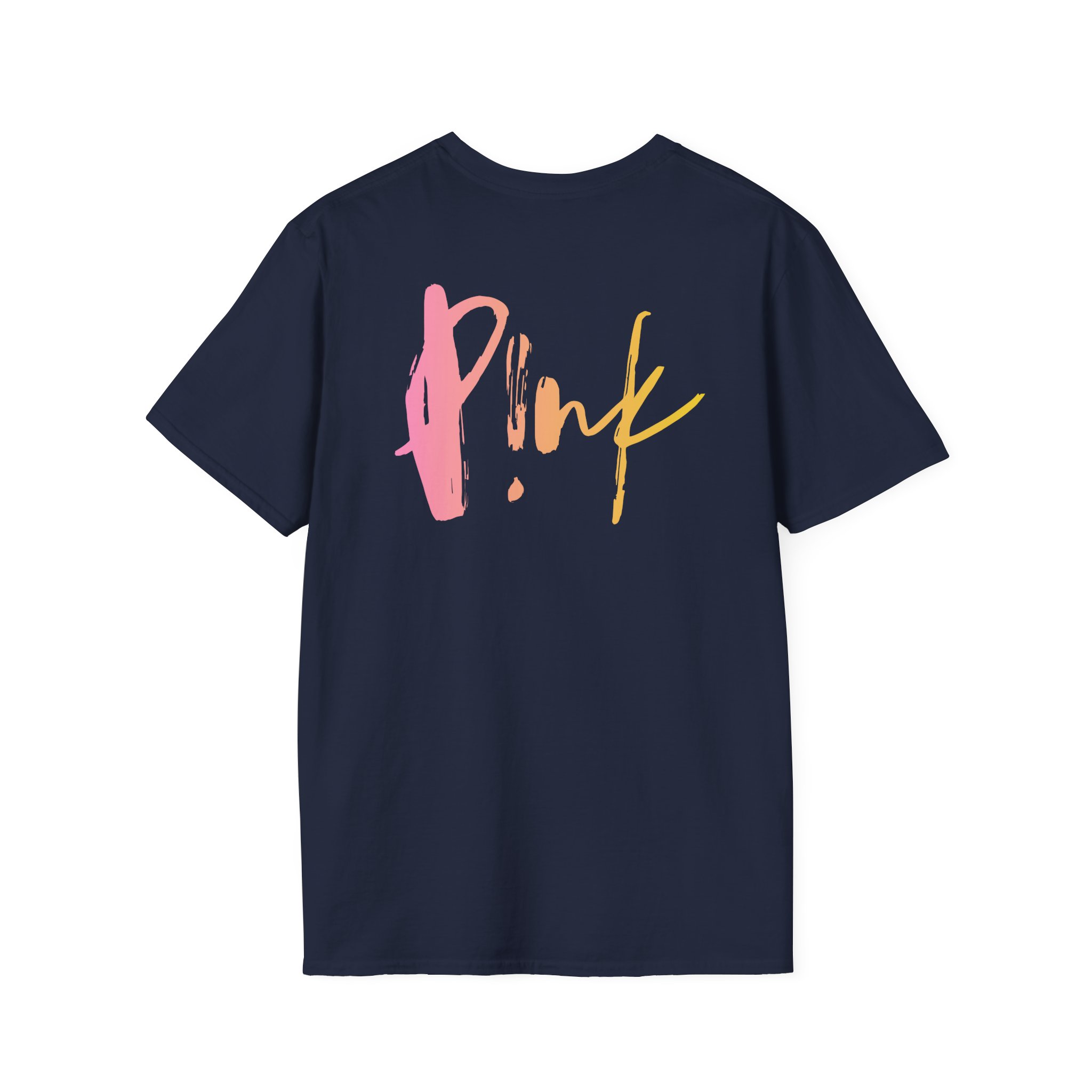 P!nk Gradient Cover Me in Sunshine Unisex Softstyle T-Shirt