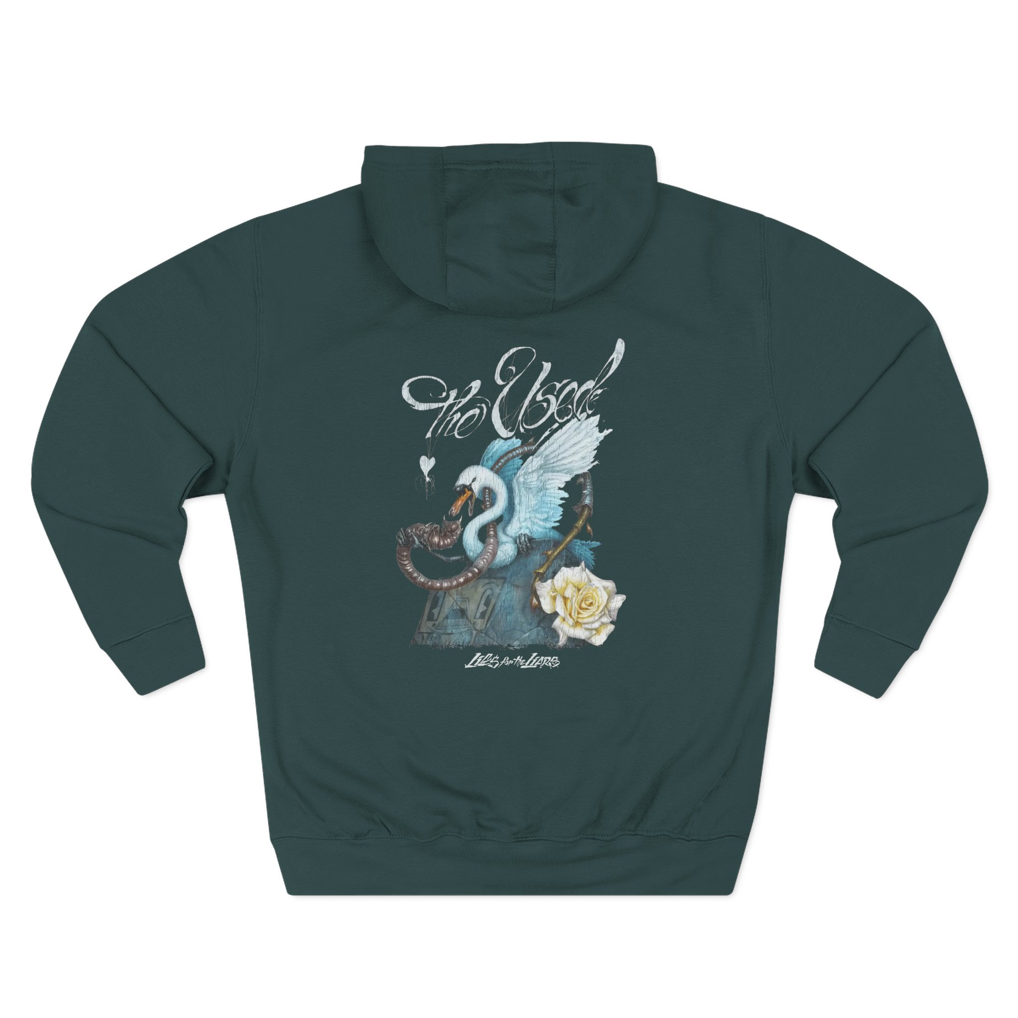 The Used in Love and Death 25 Year Three-Panel Fleece Hoodie