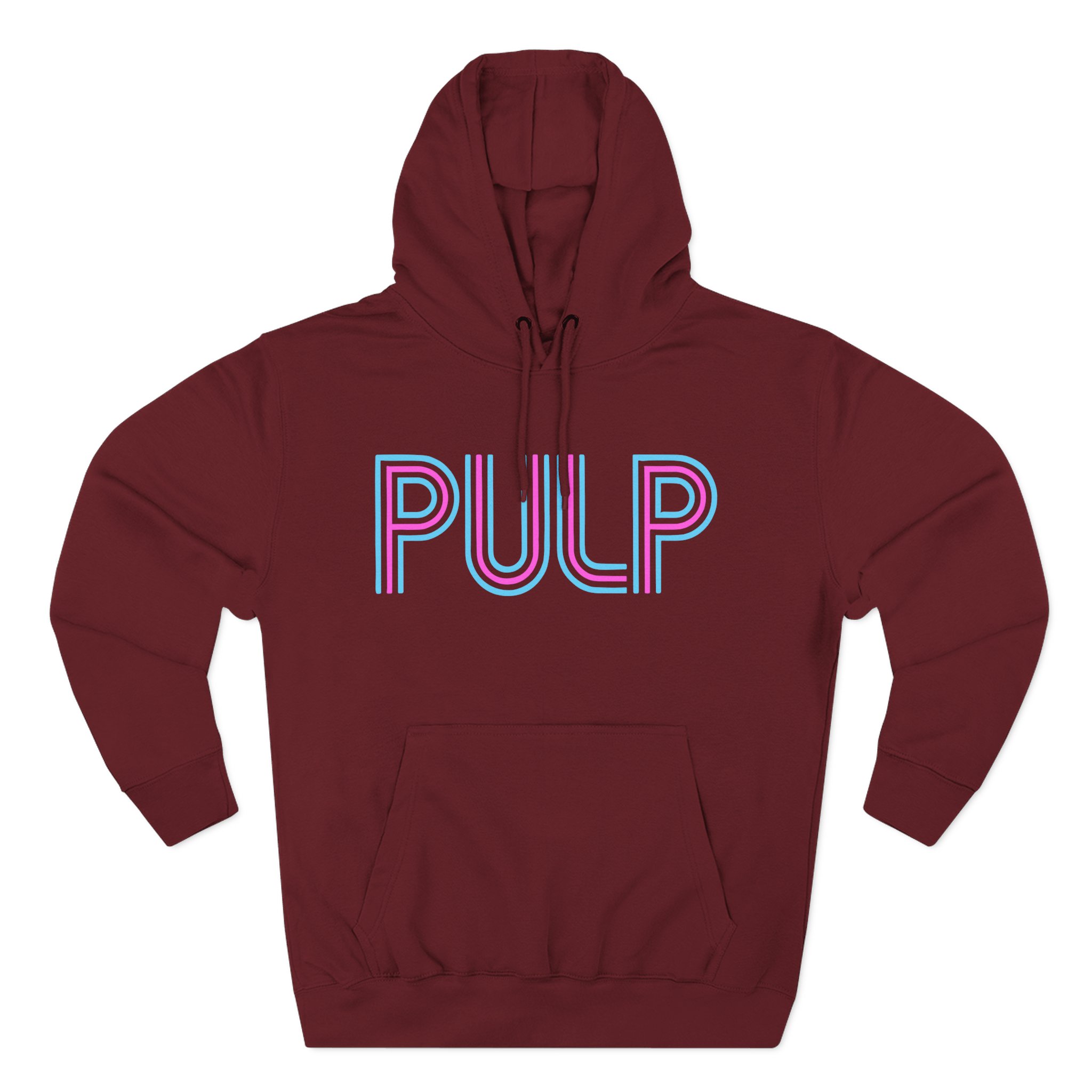 Pulp Logo Three-Panel Fleece Hoodie
