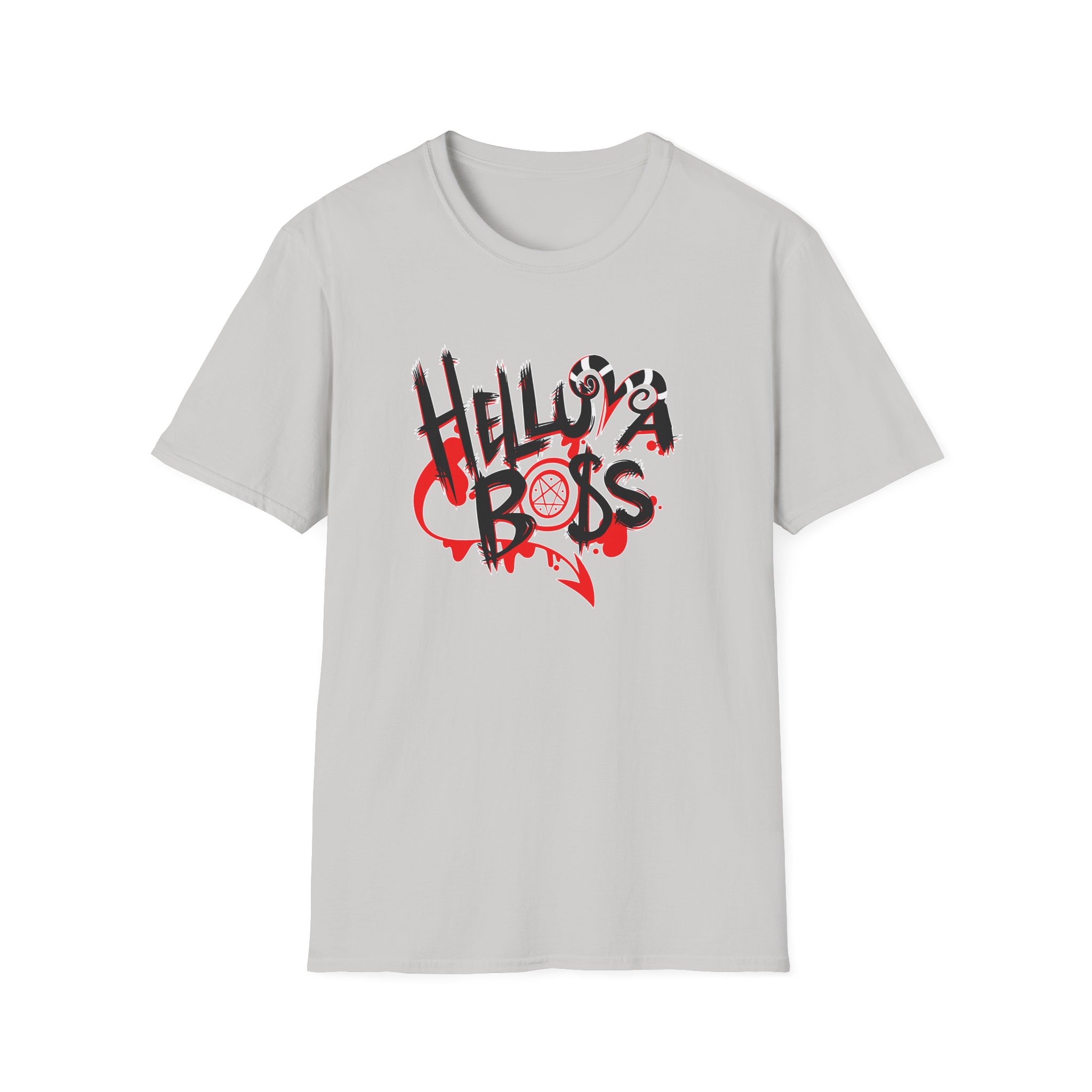 Helluva Boss Logo Unisex Softstyle T-Shirt