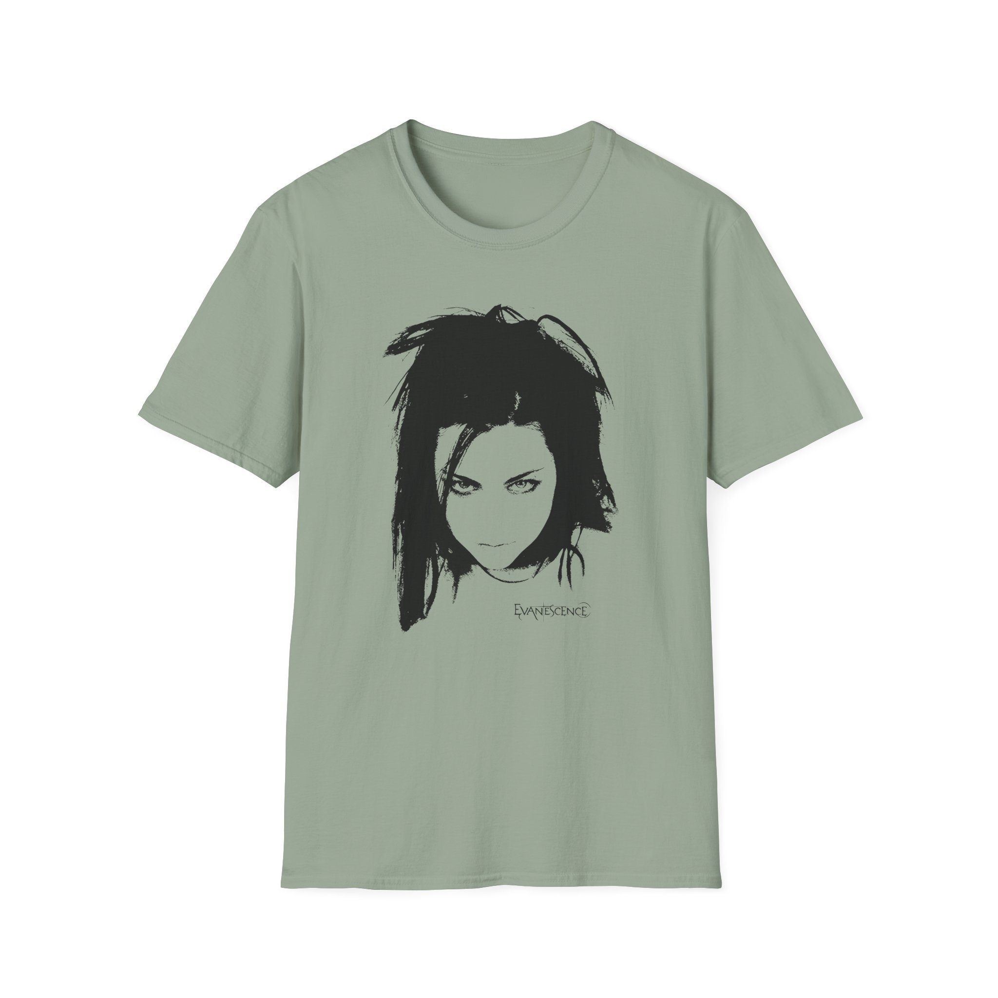 Evanescence Amy Face Unisex Softstyle T-Shirt