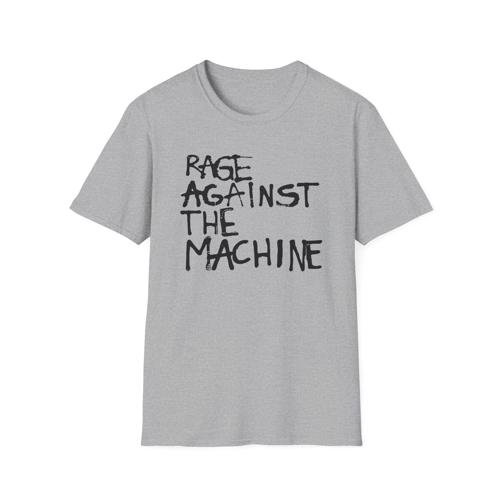 Rage Against the Machine Scrawl Unisex Softstyle T-Shirt