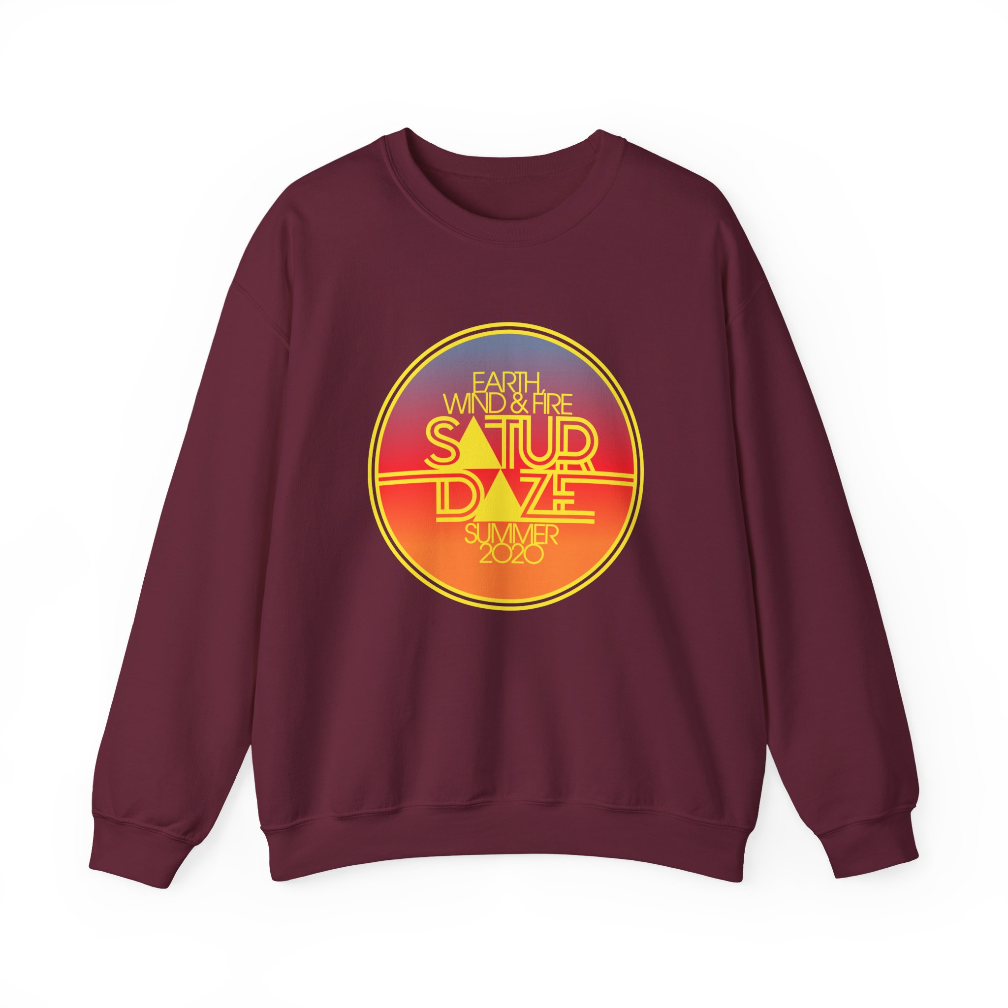 Earth Wind & Fire Saturdaze Unisex Heavy Blendâ„¢ Crewneck Sweatshirt