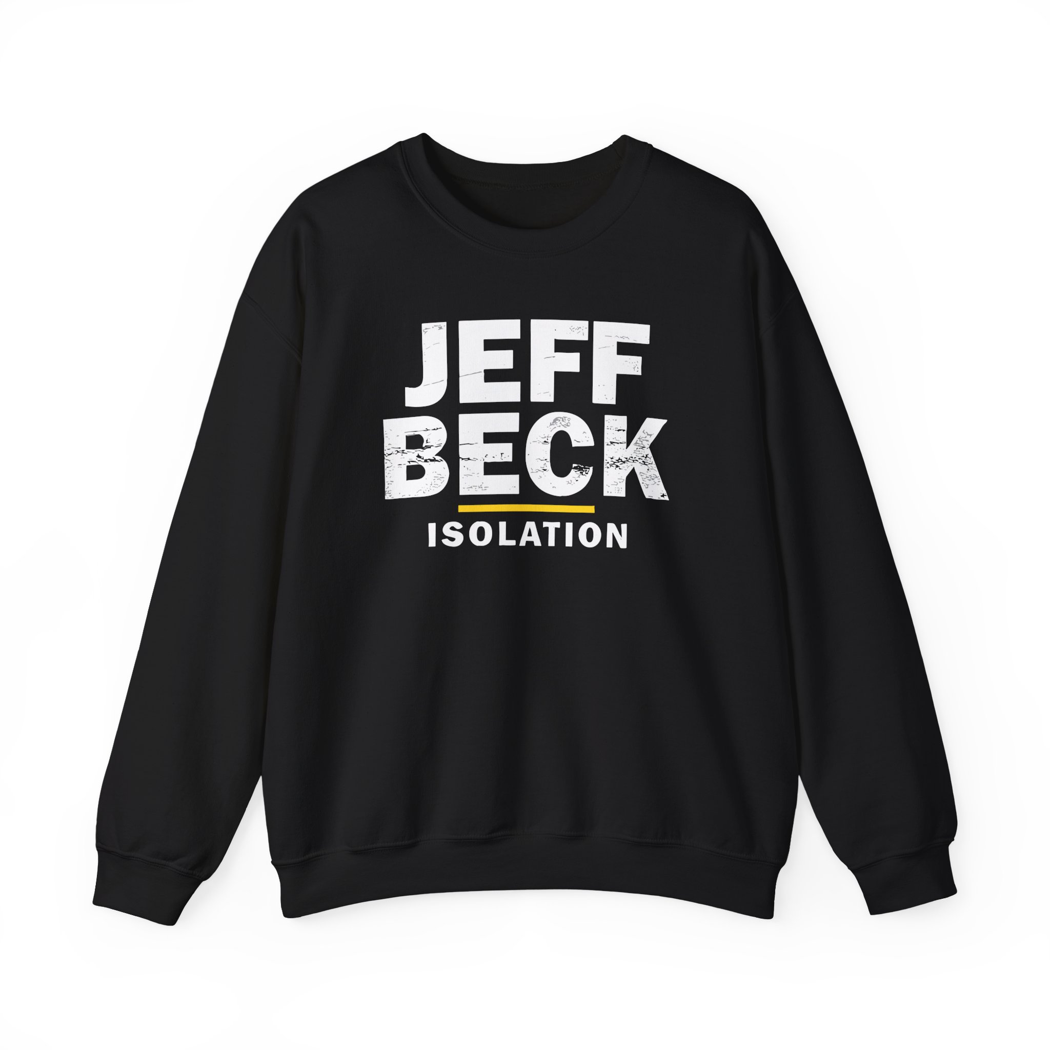 Jeff Beck Isolation Unisex Heavy Blendâ„¢ Crewneck Sweatshirt