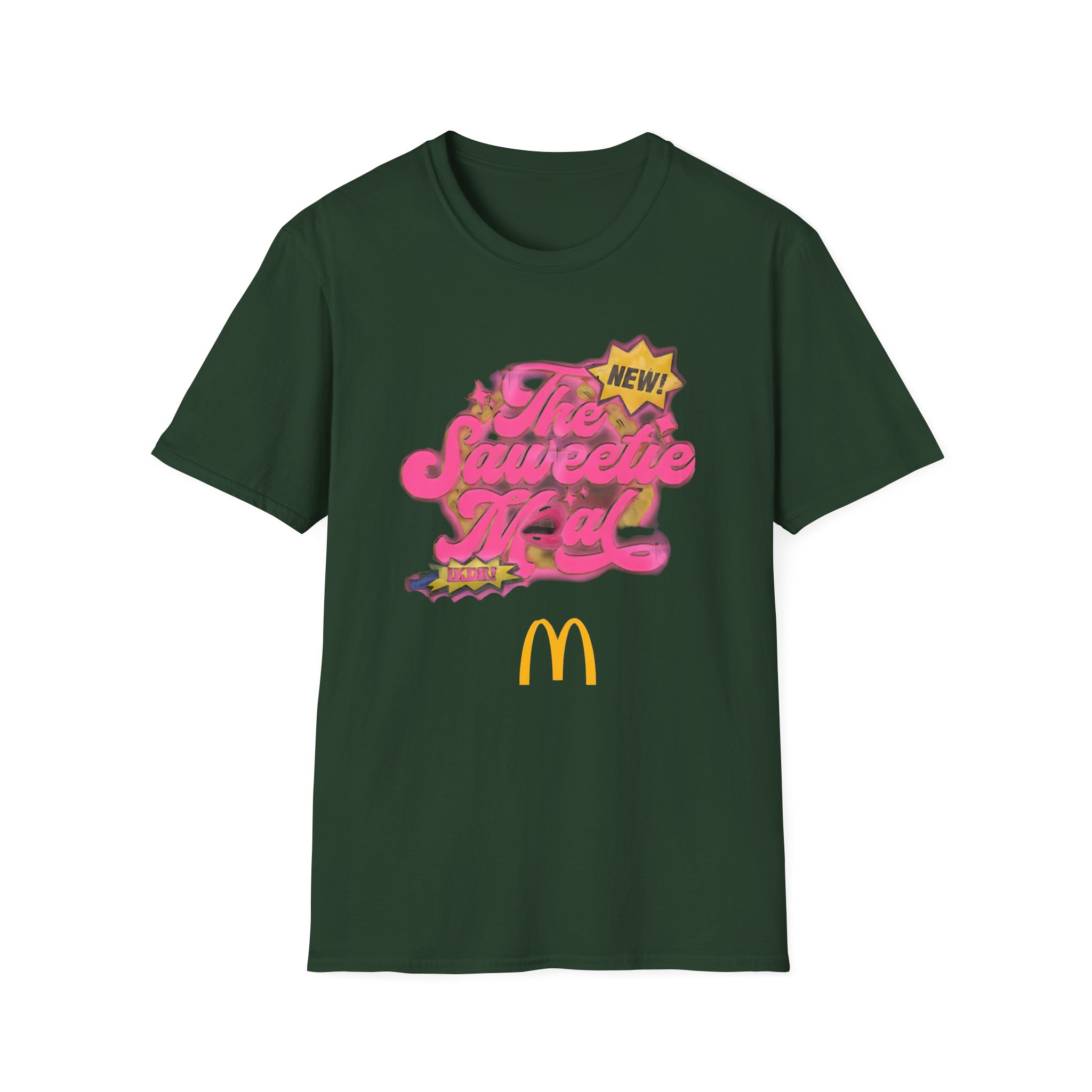 Saweetie Mcdonald's Meal Unisex Softstyle T-Shirt