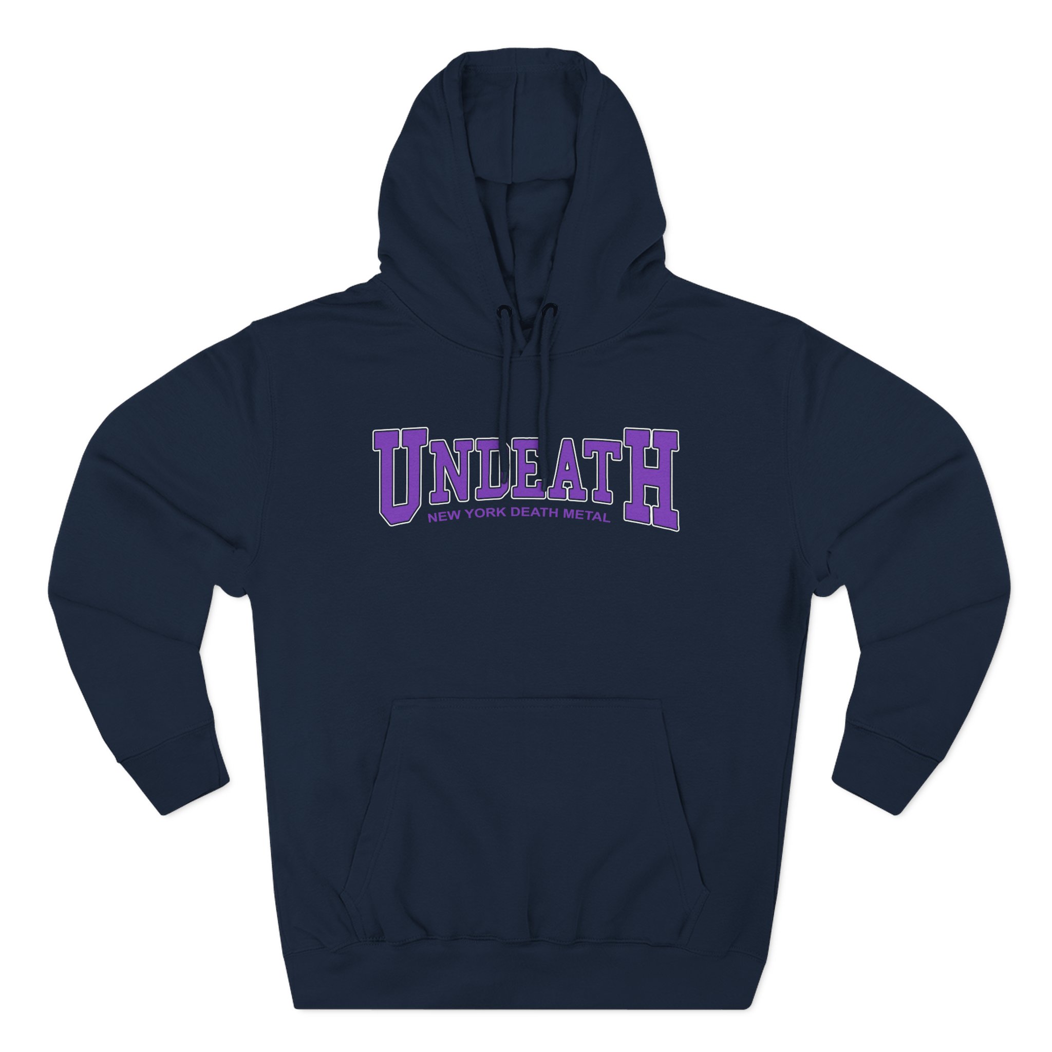 Undeath College Three-Panel Fleece Hoodie