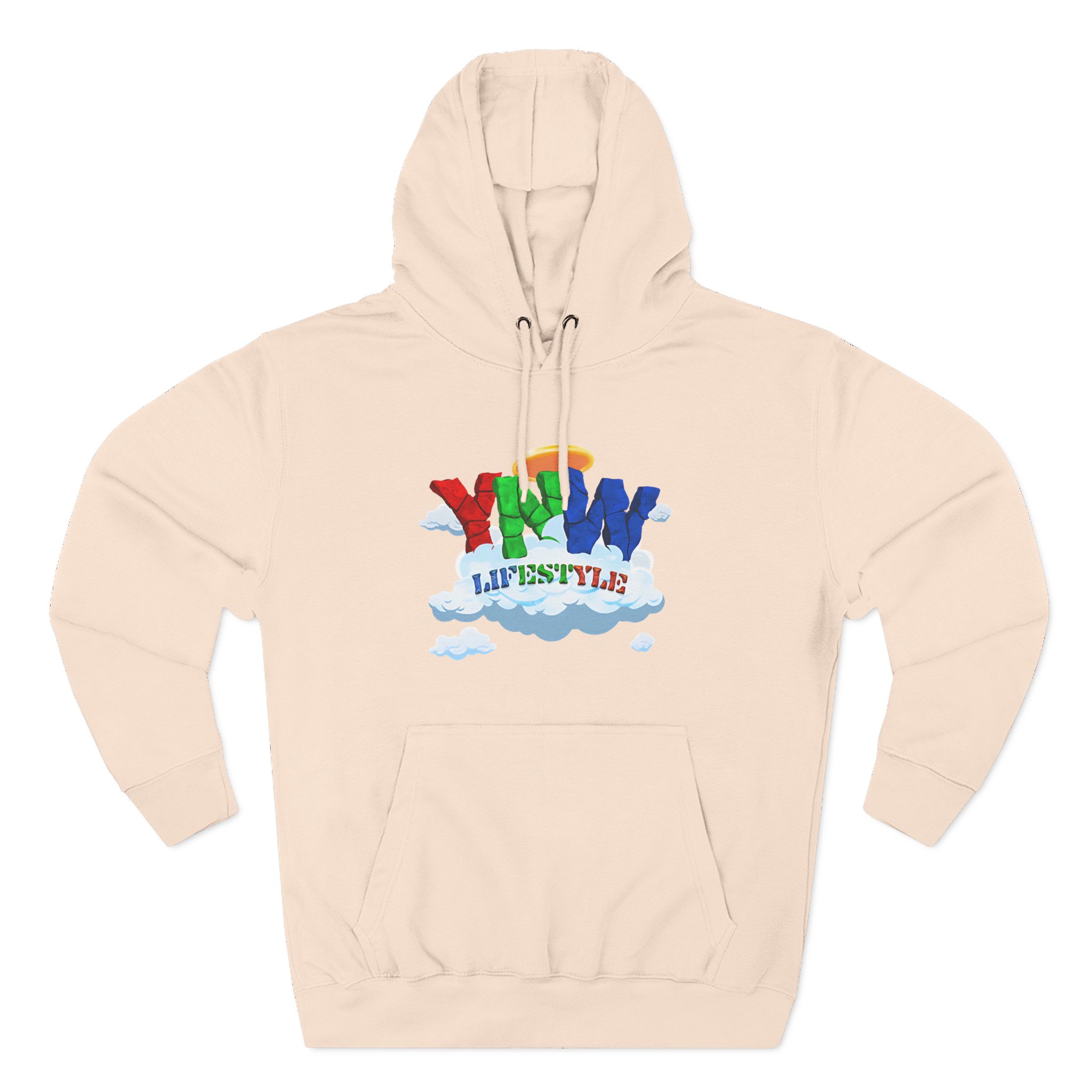 YNW Melly Lifestyle Three-Panel Fleece Hoodie