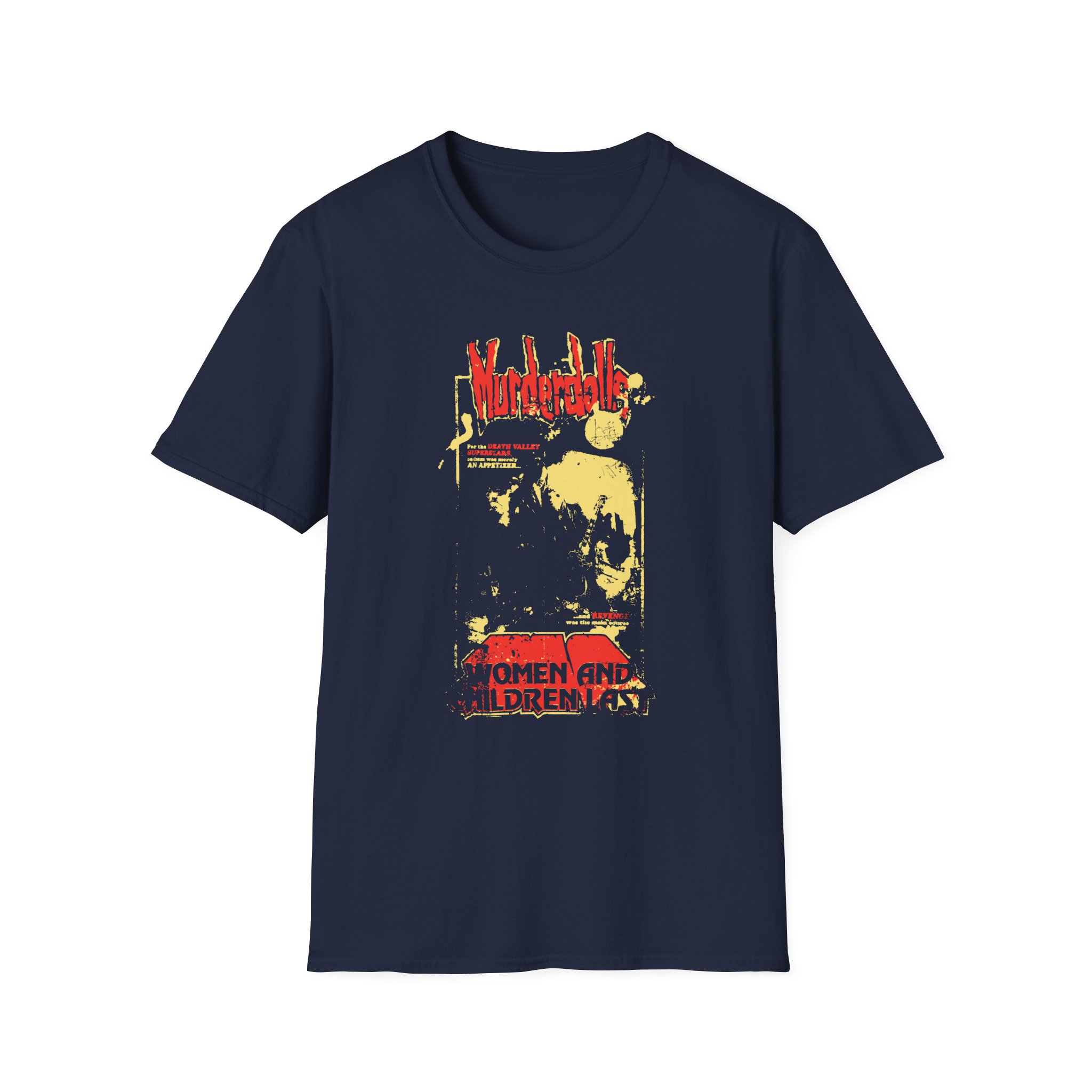 Murderdolls 80's Horror Poster Unisex Softstyle T-Shirt