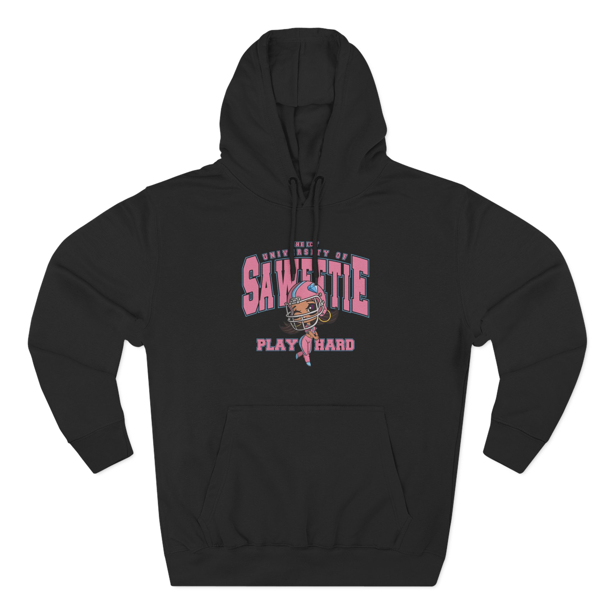Saweetie the Icy University Three-Panel Fleece Hoodie