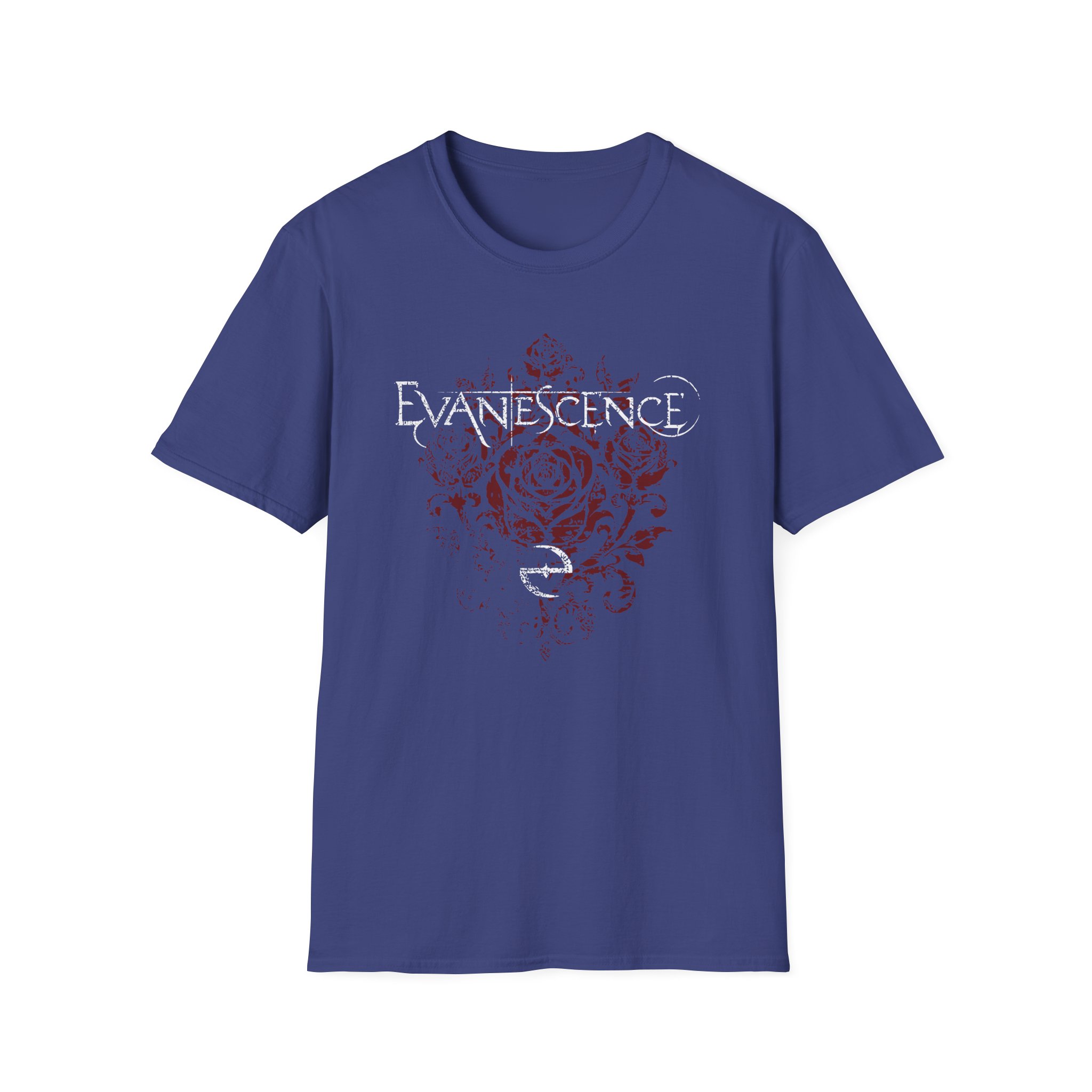 Evanescence Rose Logo Unisex Softstyle T-Shirt